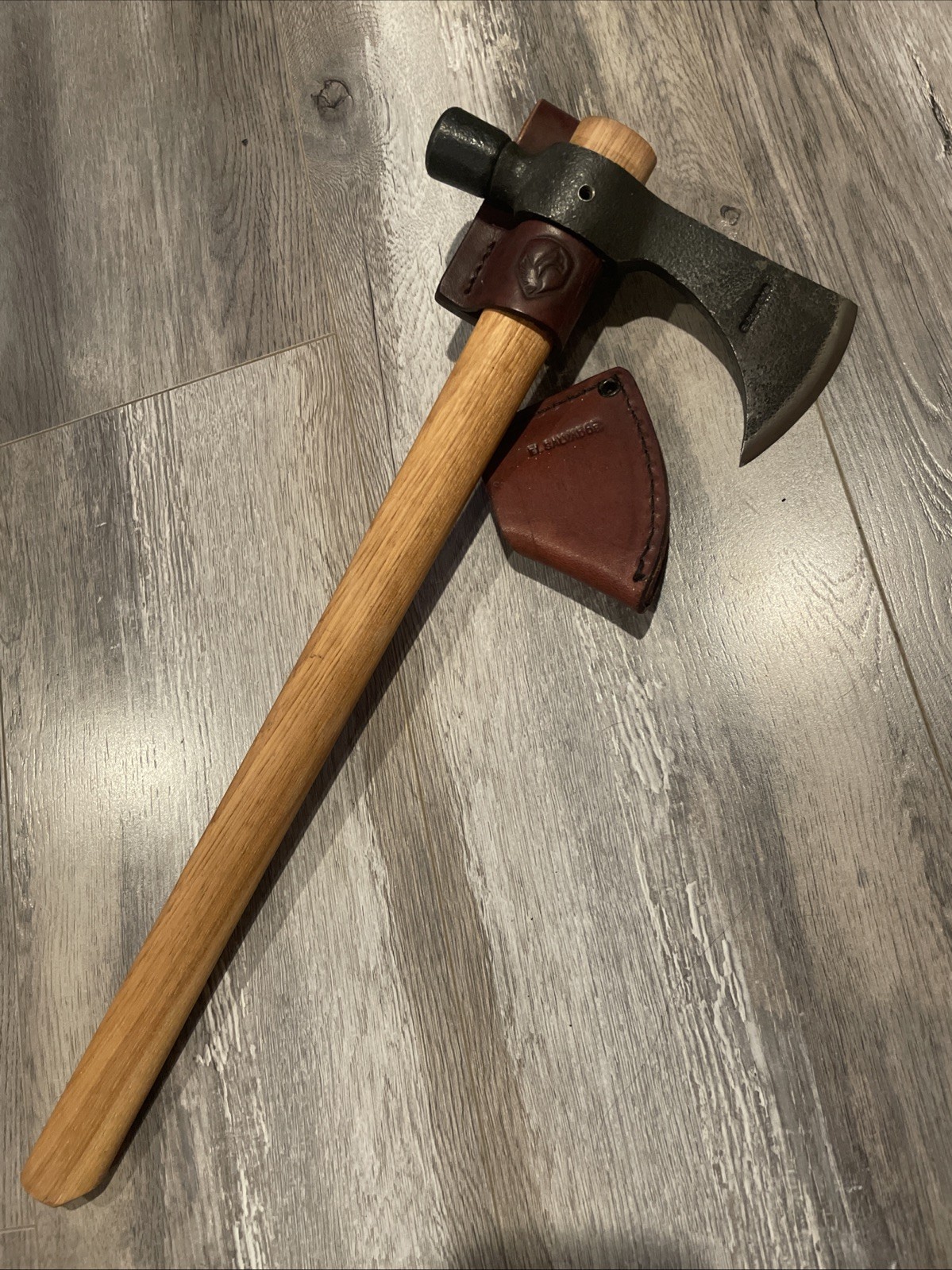 Condor INDIAN HAMMER POLL TOMAHAWK Ax Black 1060 Carbon Steel Fixed Axe