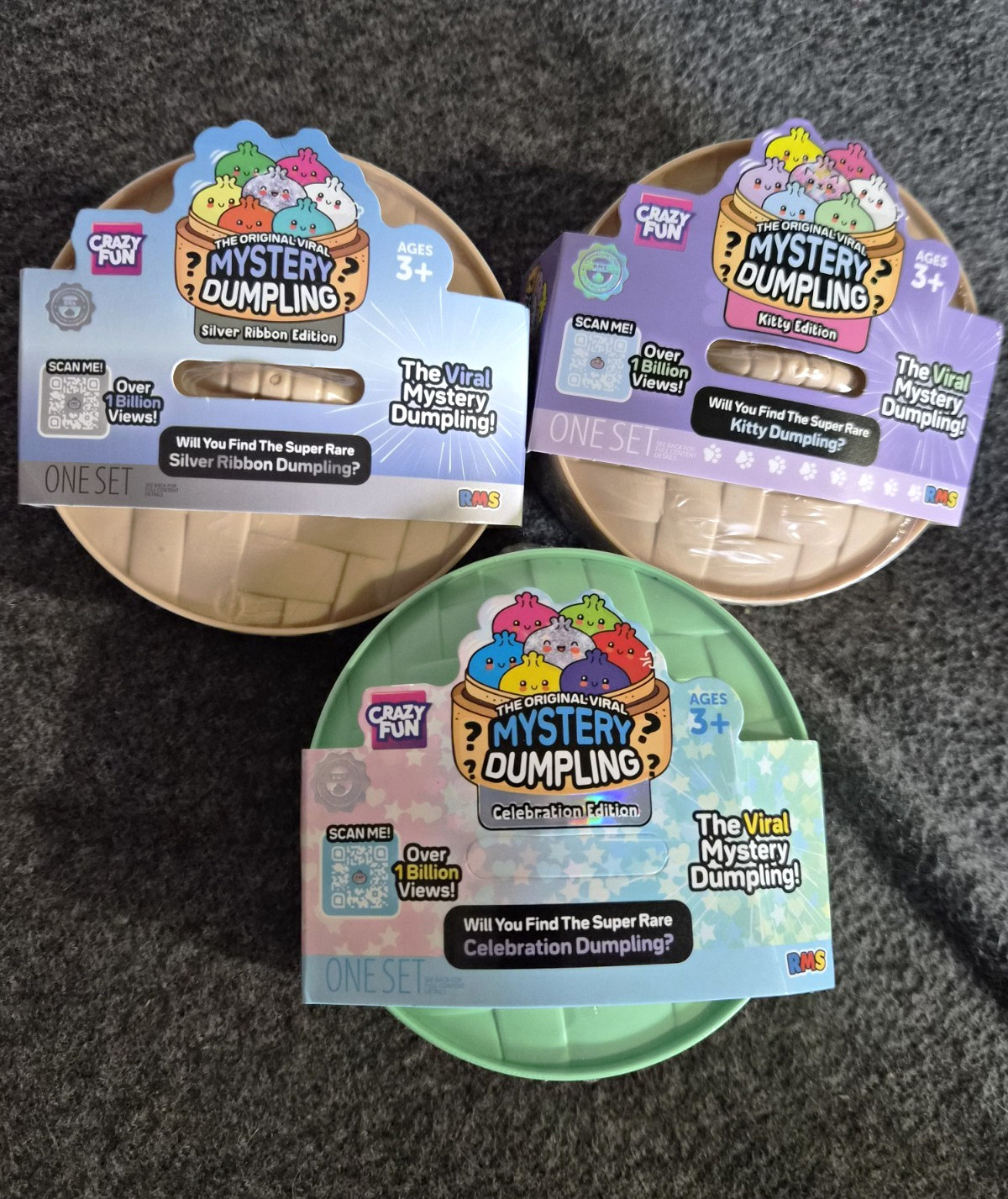 Just Released 3 RMS Dumplings, Silver Ribbon, Kitty Dumpling & Celebrations Just Released 3 RMS Dumplings, Silver Ribbon, Kitty Dumpling & Celebrations