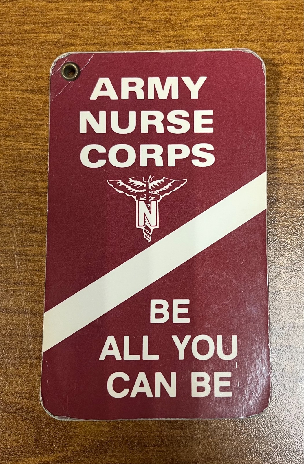 Vintage 1986 U.S. Army Nurse Corps Pocket Medical Reference Guide Recruiting
