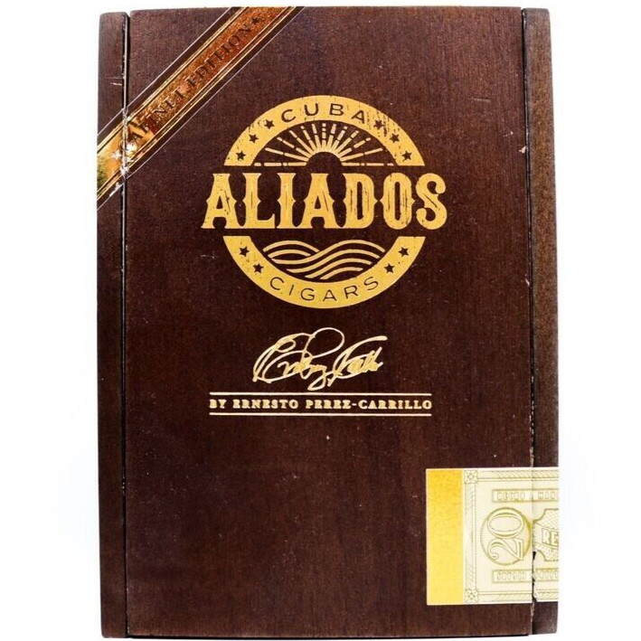 Aliados Toro Empty Wood Cigar Box 7 Aliados Toro Empty Wood Cigar Box 7