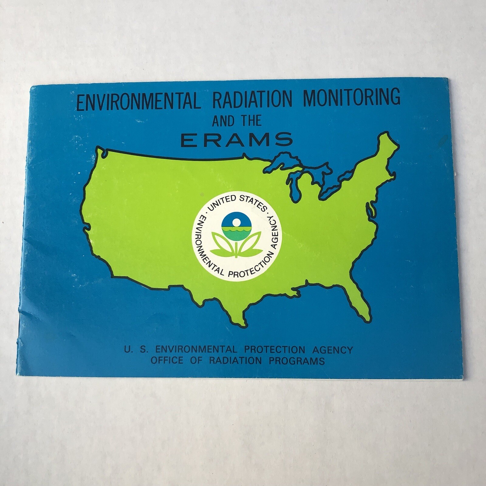 Environmental Radiation Monitoring & ERAMS Vintage 1970s Booklet Pamphlet EPA Environmental Radiation Monitoring & ERAMS Vintage 1970s Booklet Pamphlet EPA