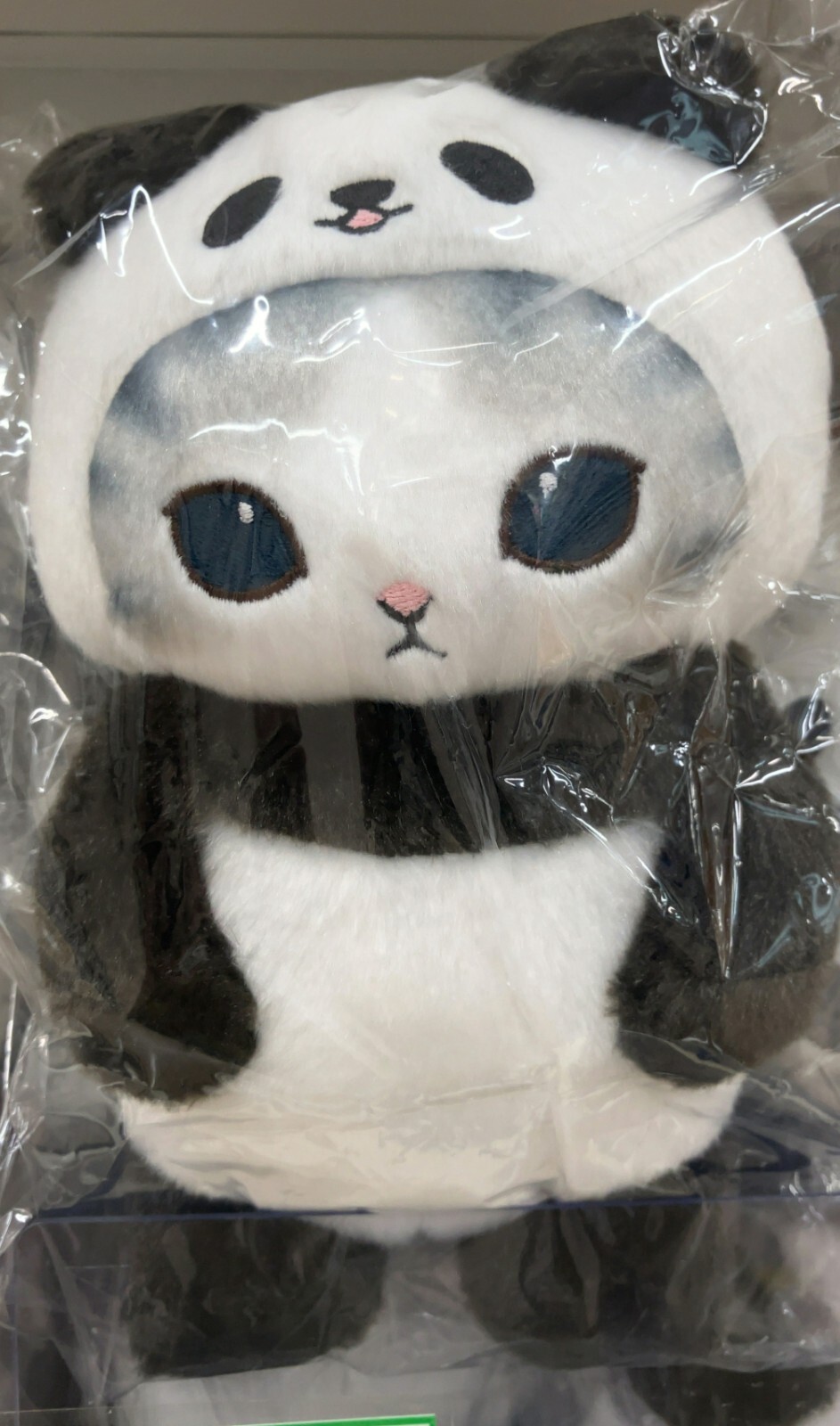 Mofusand Potetama Stuffed Toy Panda nyan Gray Cat Character Plush Doll New Japan