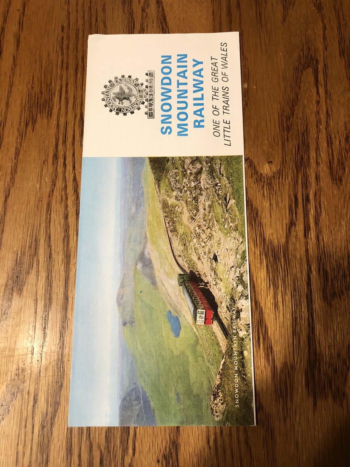 Vintage Snowdon Mountain Railway British Isles Brochure Vintage Snowdon Mountain Railway British Isles Brochure