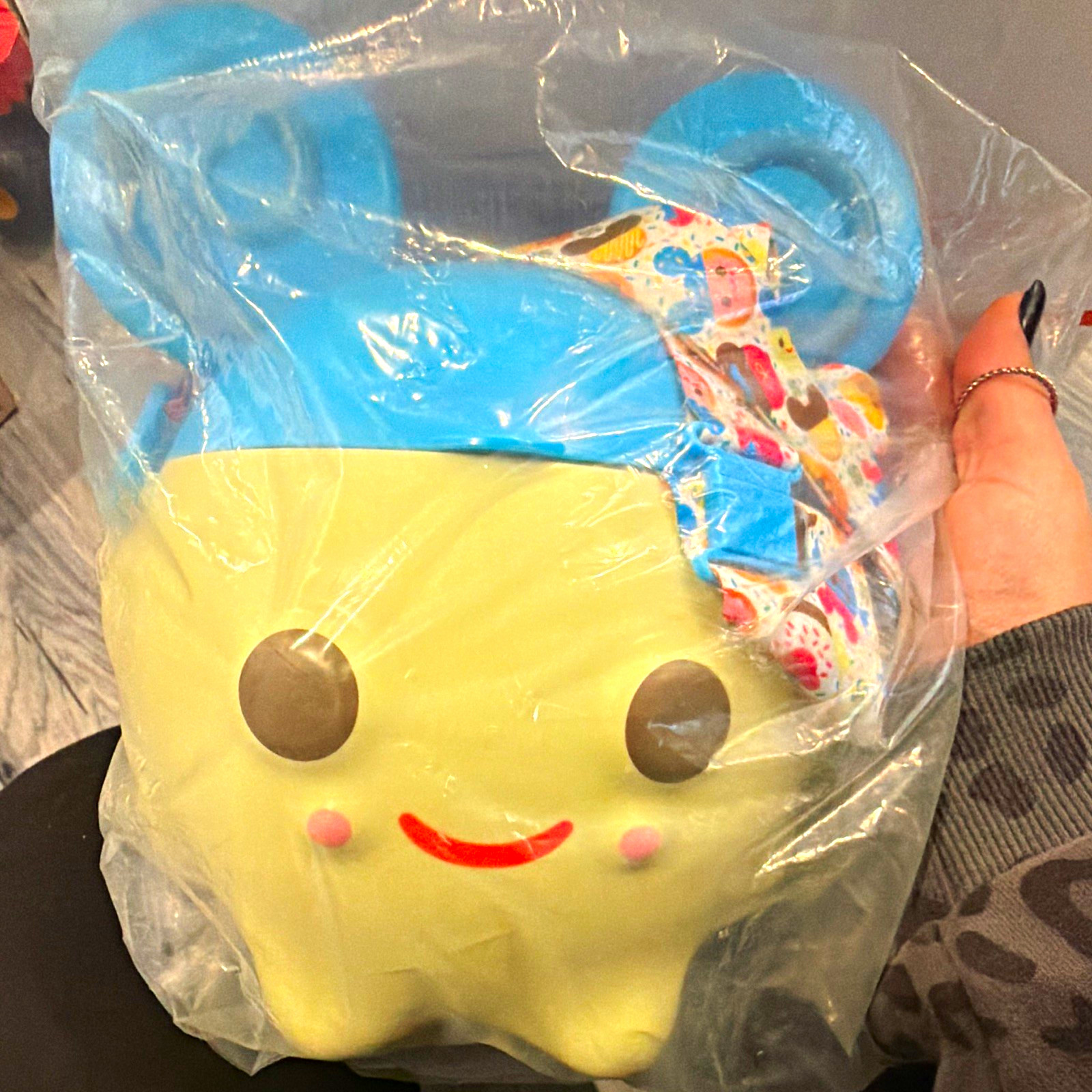 2025 Disneyland World of Sweets Poppi Popcorn Bucket & Lanyard. New in package