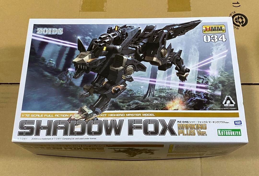 ZOIDS RZ-046 Shadow Fox Marking Plus Ver.1/72 scale plastic model KOTOBUKIYA New