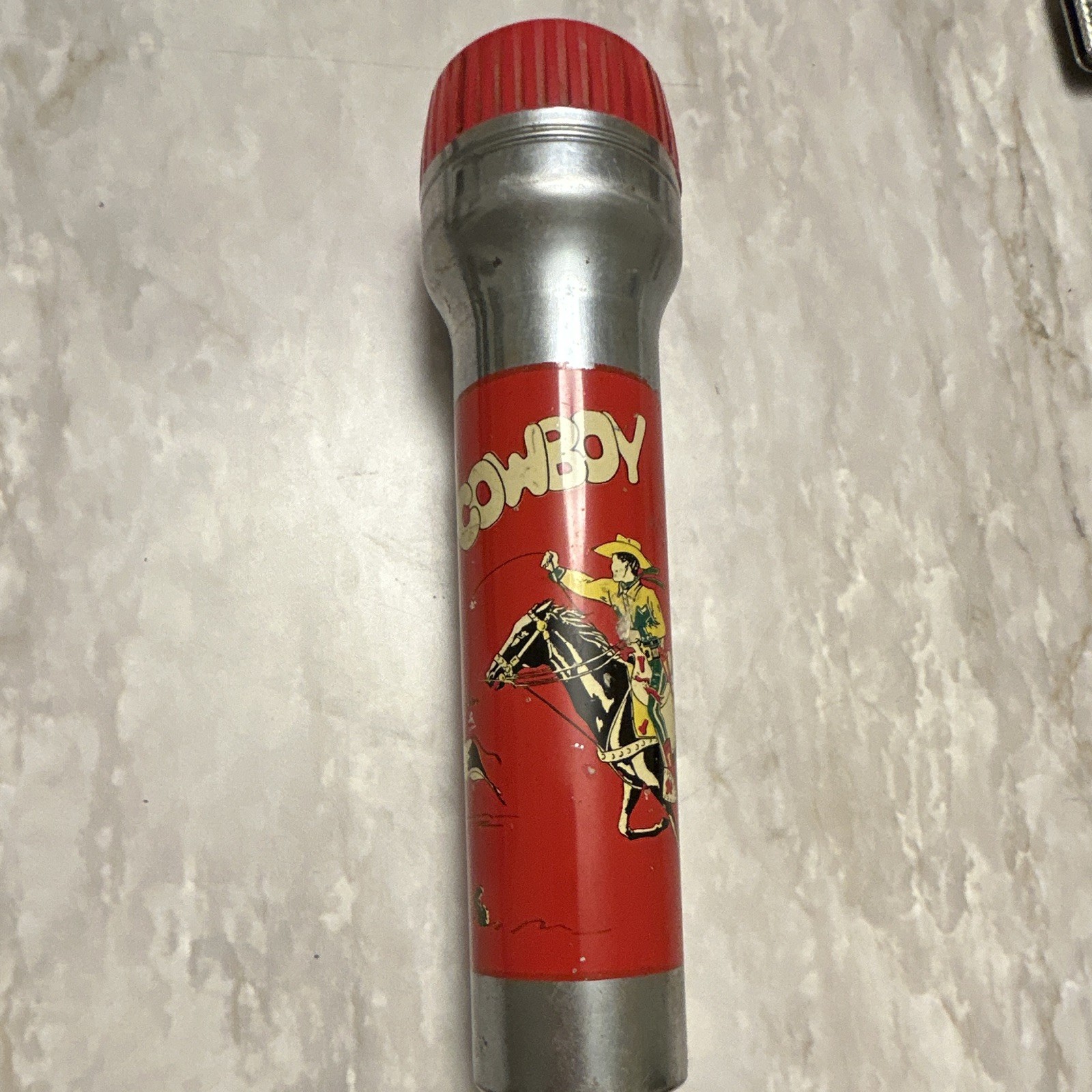 Vintage Cowboy Flash Western Flashlight From The 1950’s