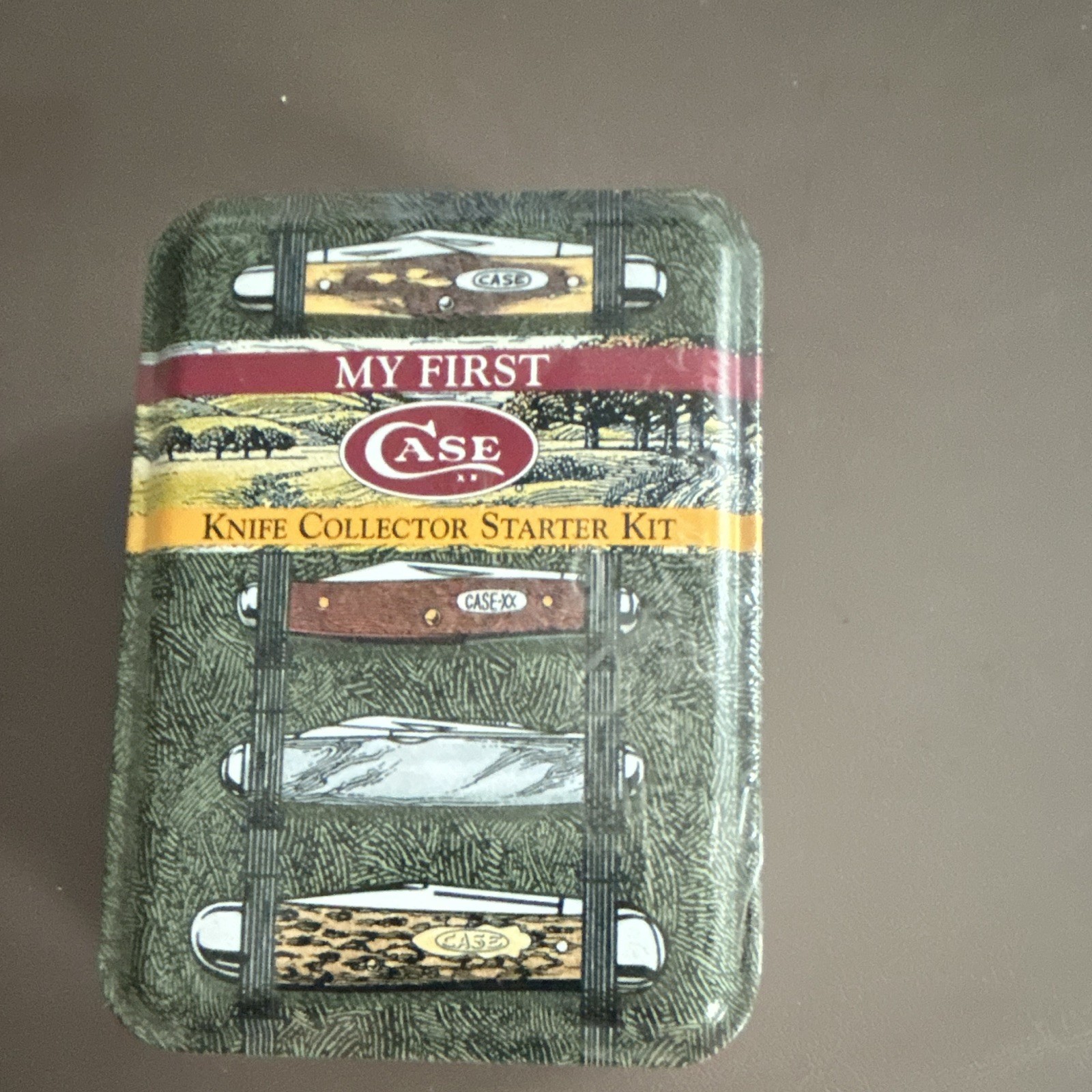 My First Knife Collector Starter Case Knife Kit NEVER Opened Still In Plastic My First Knife Collector Starter Case Knife Kit NEVER Opened Still In Plastic