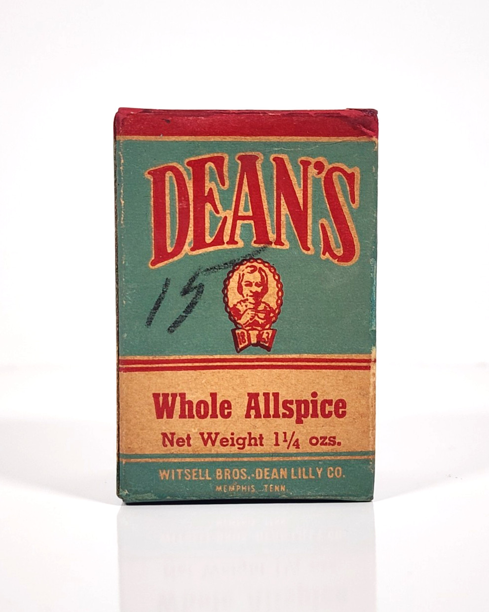 Vintage Dean’s Allspice Box Brooklyn NY Collectable Advertising