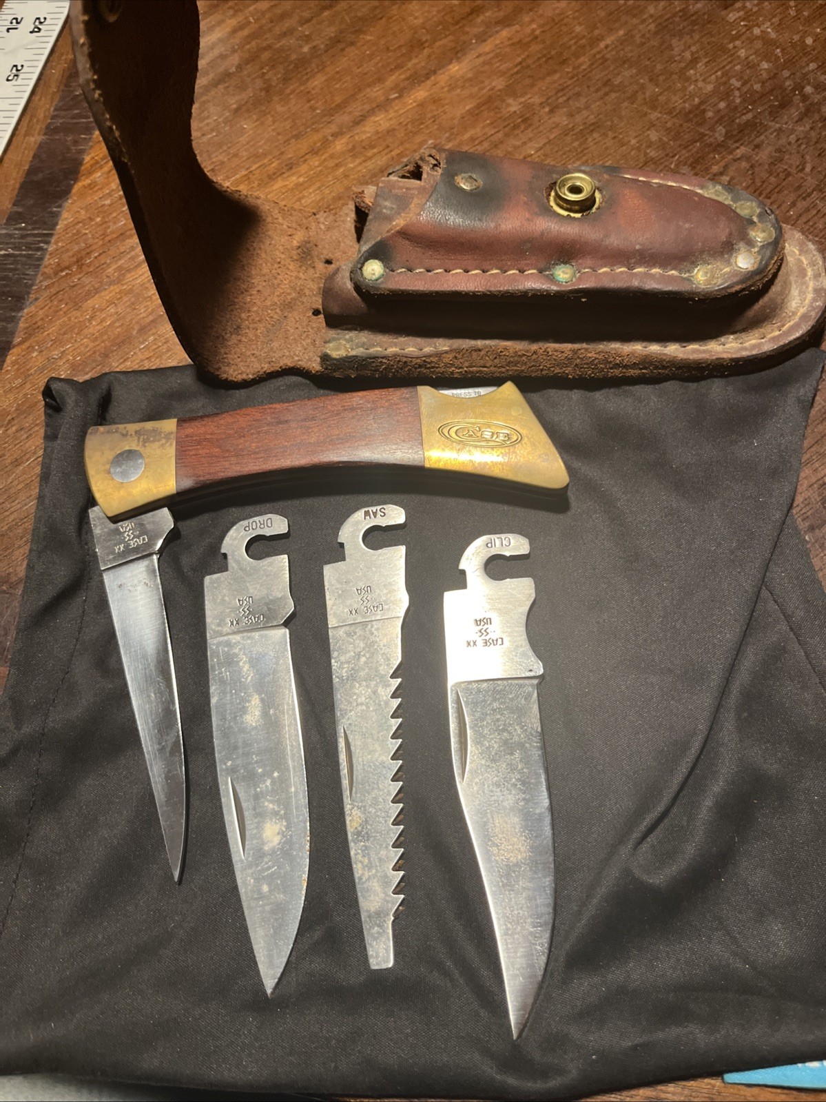 Beautiful Case Knife XX Changer Dots In Nice Condition