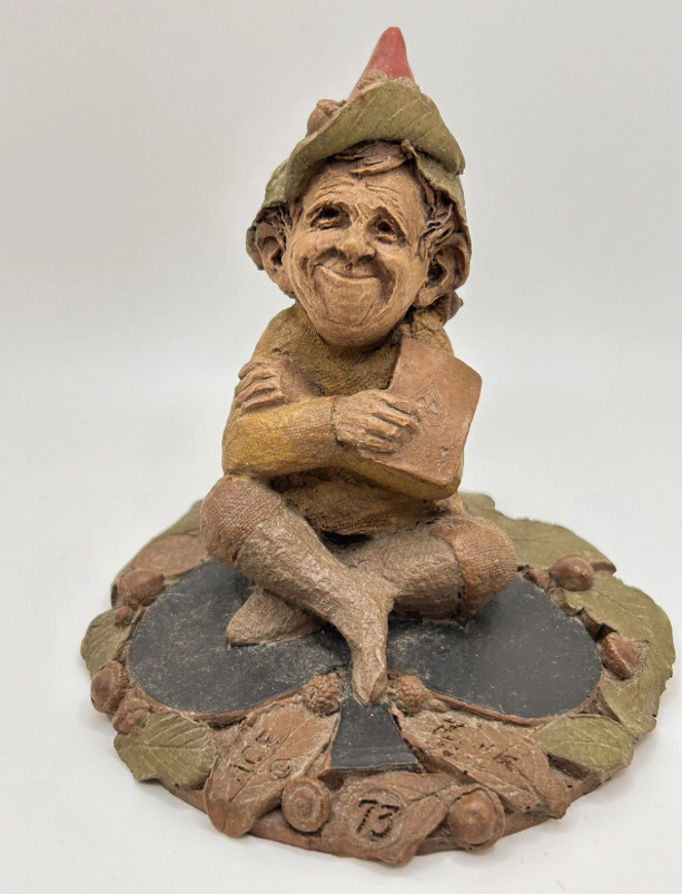 Tom Clark Ace of Spades Gnome 1984 Cairn Studio #73 Playing Card Figurine VTG