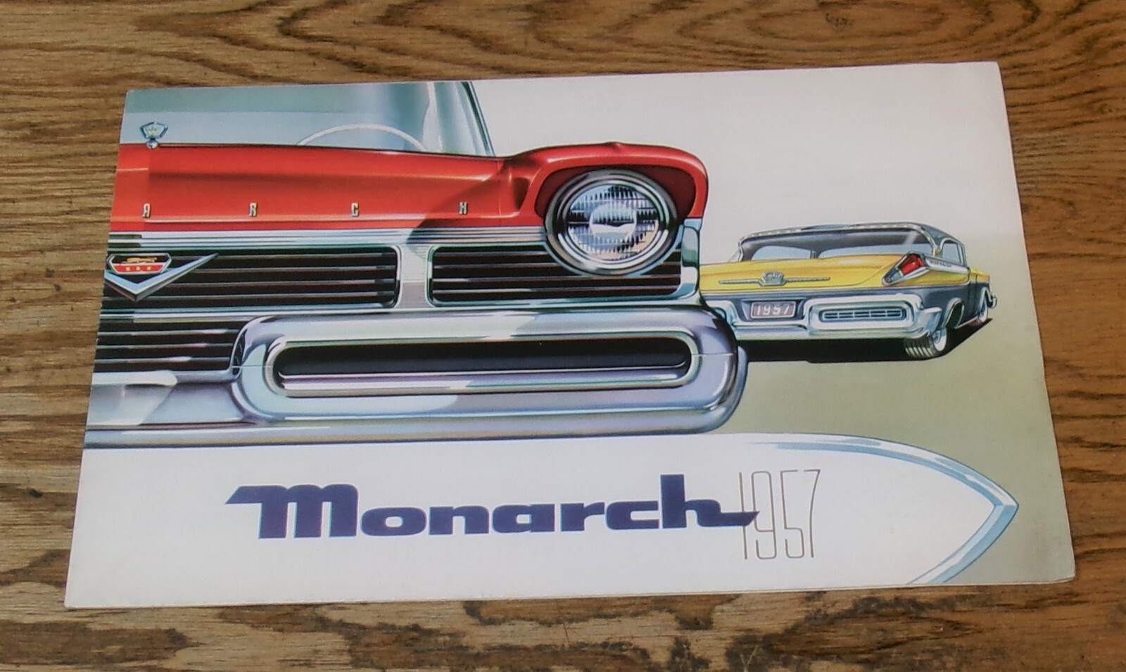 Original 1957 Monarch Full Line Sales Brochure 57 Richelieu Lucerne Original 1957 Monarch Full Line Sales Brochure 57 Richelieu Lucerne