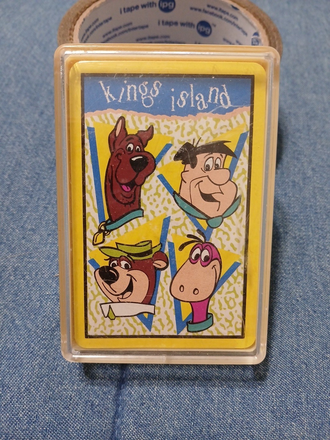Vintage Kings Island Hanna Barbera Playing Cards Sealed Deck Made In Hong Kong