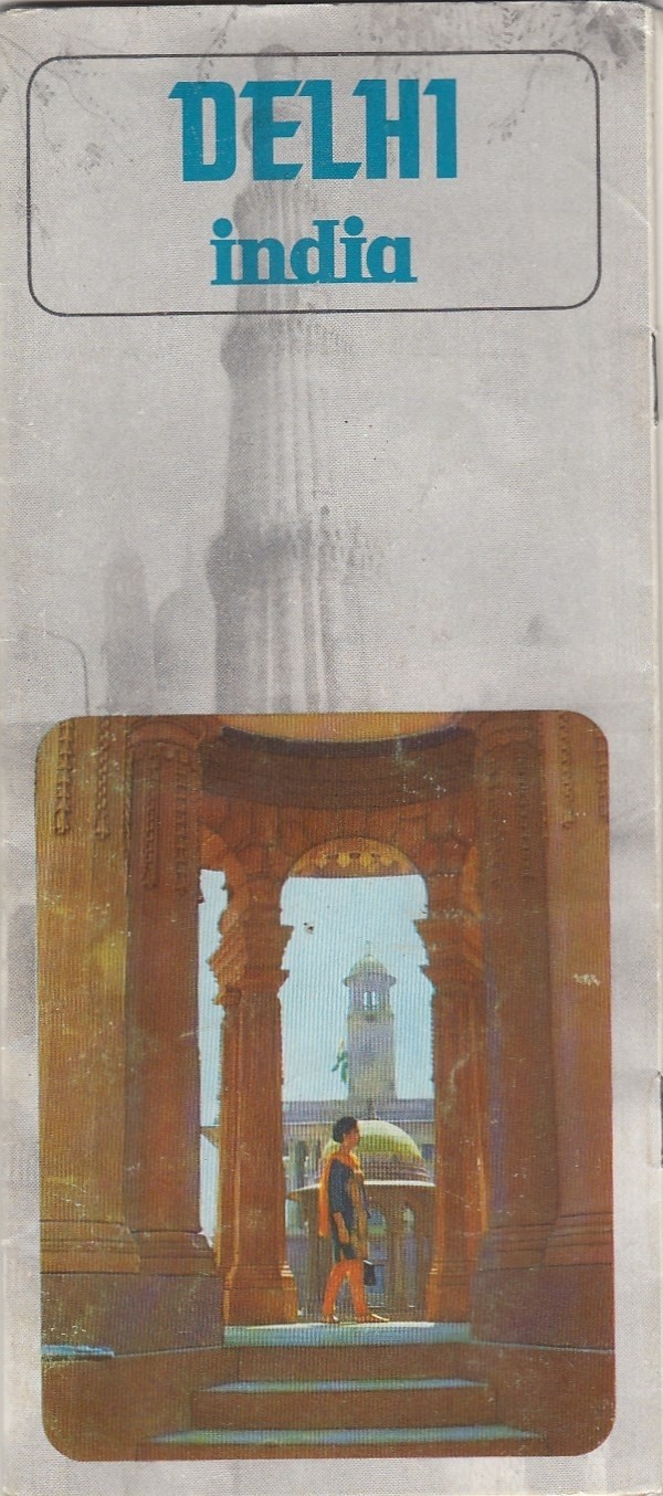 Delhi India 1970 1970s Vintage Booklet
