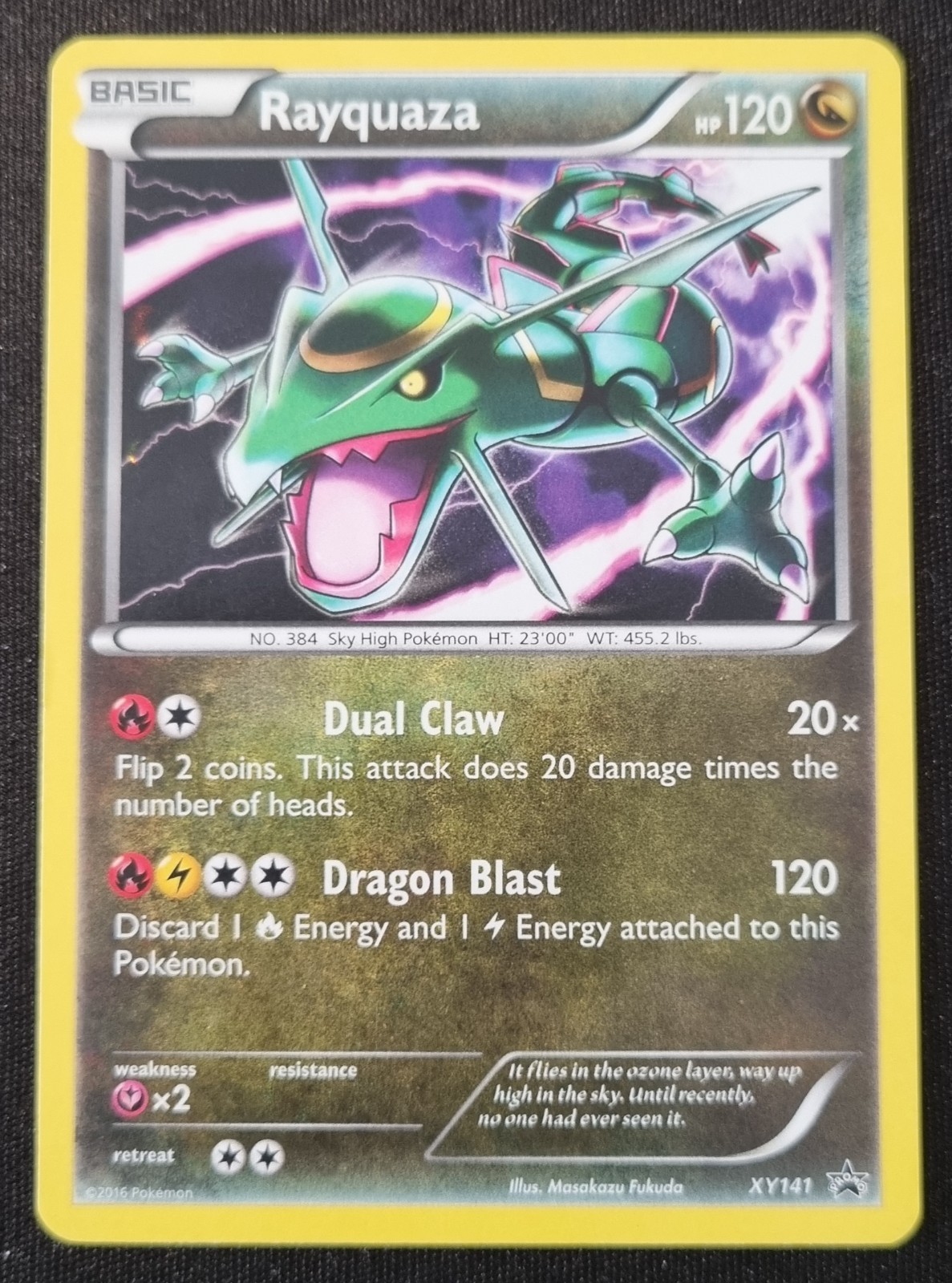 Rayquaza Xy141 XY Holo