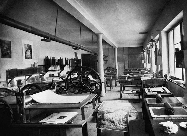 Photographic Printing Room At The Kodak Museum In Harrow 1870 Old Photo