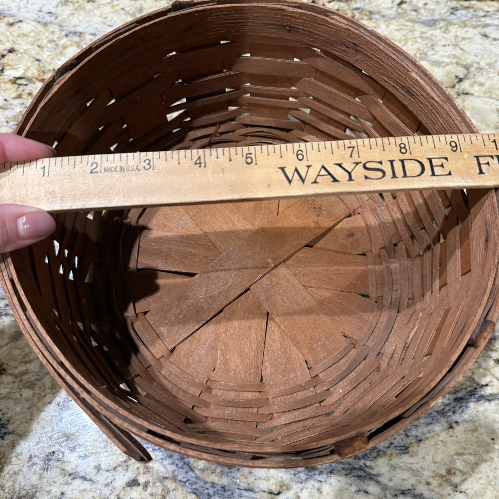 VINTAGE Lot of 3 Longaberger Classic Baskets 1984,1989, 1992: 6.6-10” VINTAGE Lot of 3 Longaberger Classic Baskets 1984,1989, 1992: 6.6-10”