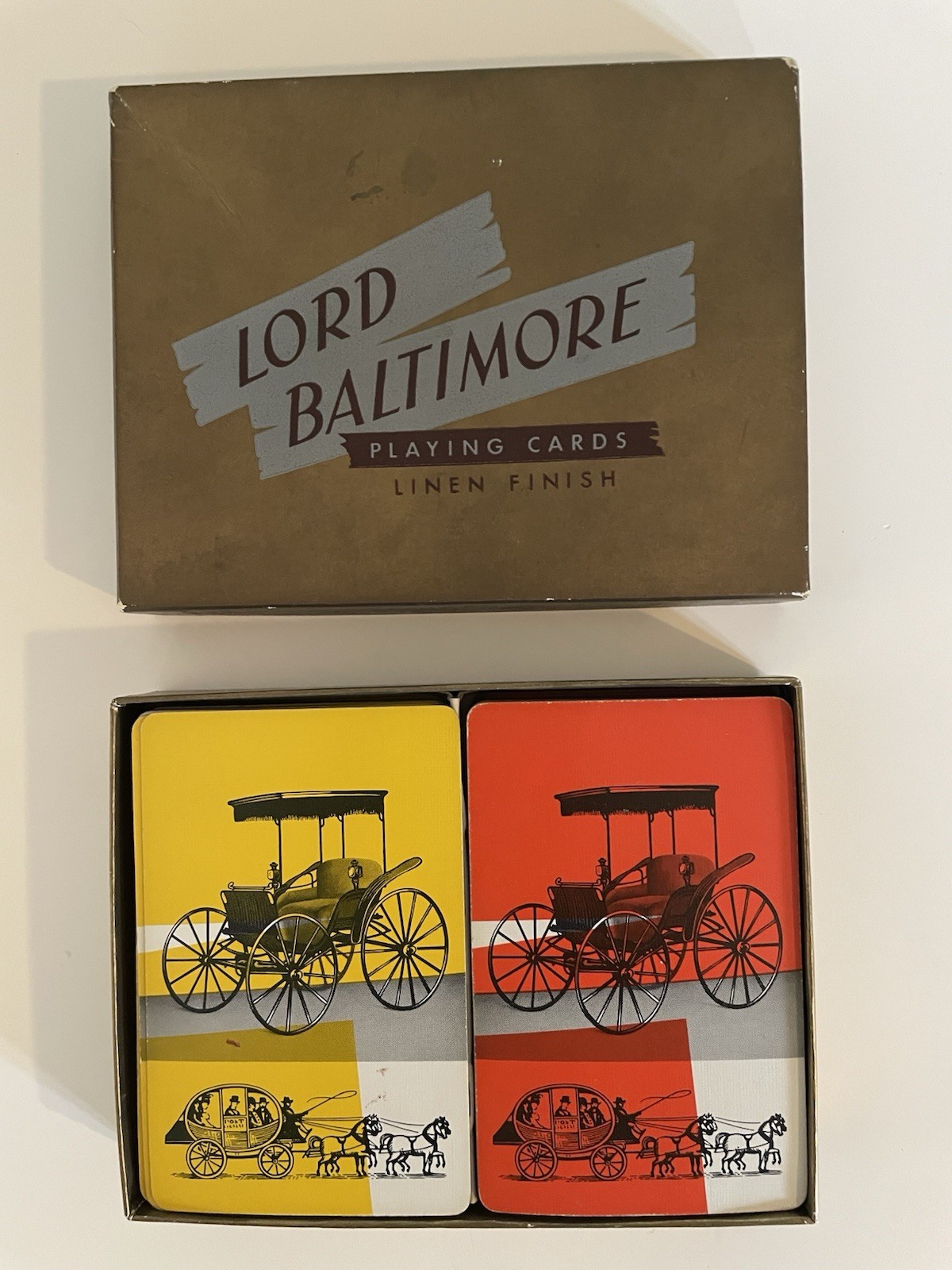 Lord Baltimore Playing Cards (Vintage) 