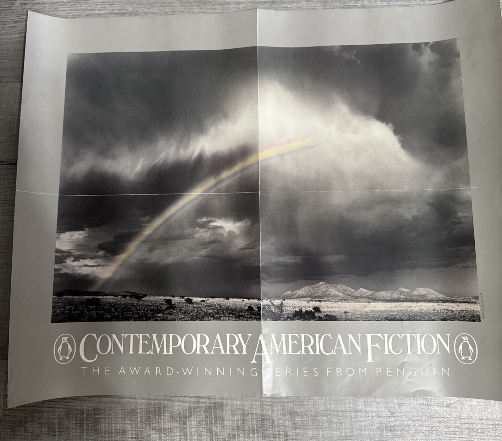 CONTEMPORARY AMERICAN FICTION: PROMOTIONAL POSTER Folded 24X19” Please See Pic