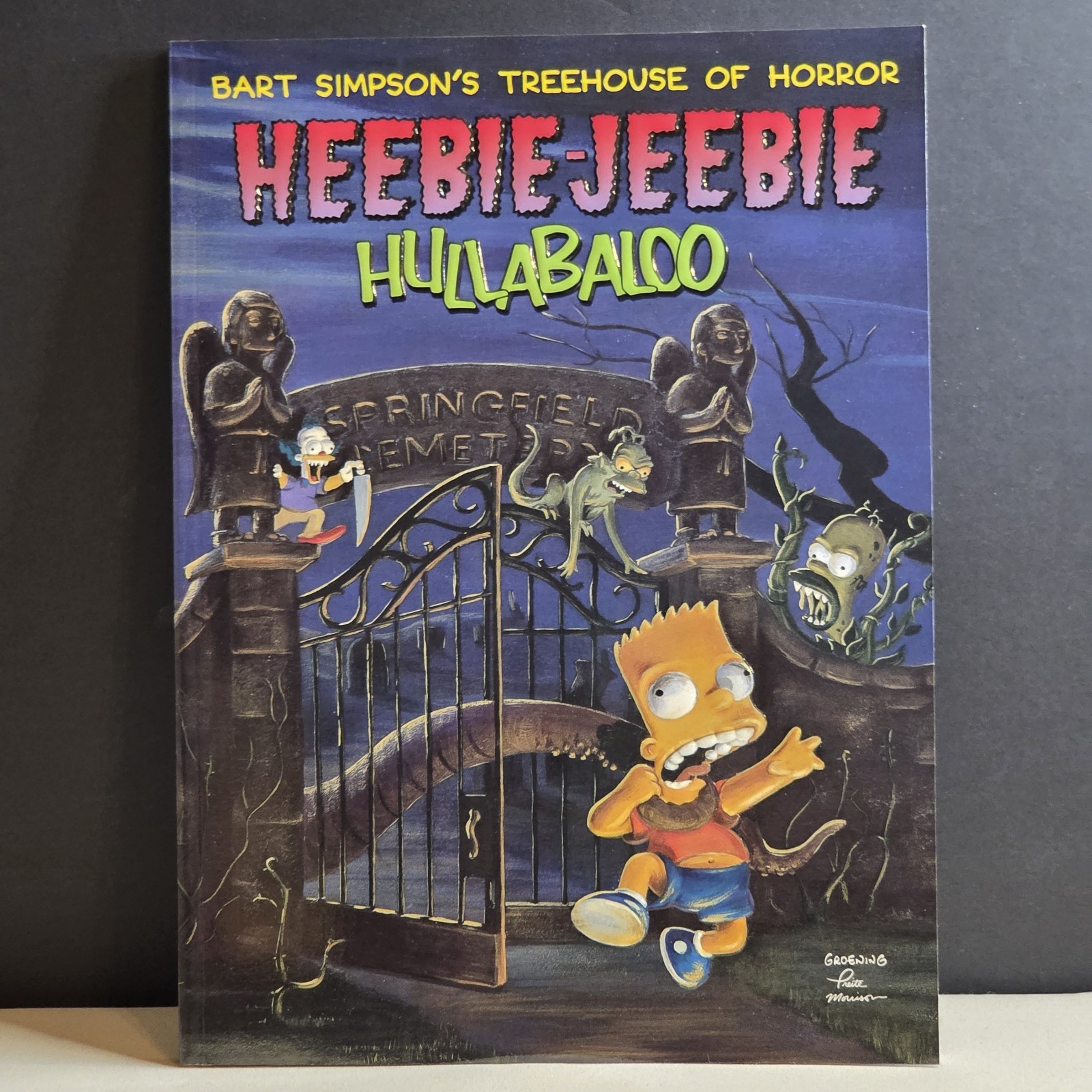 Coll/VTG: 1st/1st P.back Bart Simpson's Treehouse of Horror: Heebie-Jeebie... Coll/VTG: 1st/1st P.back Bart Simpson's Treehouse of Horror: Heebie-Jeebie...