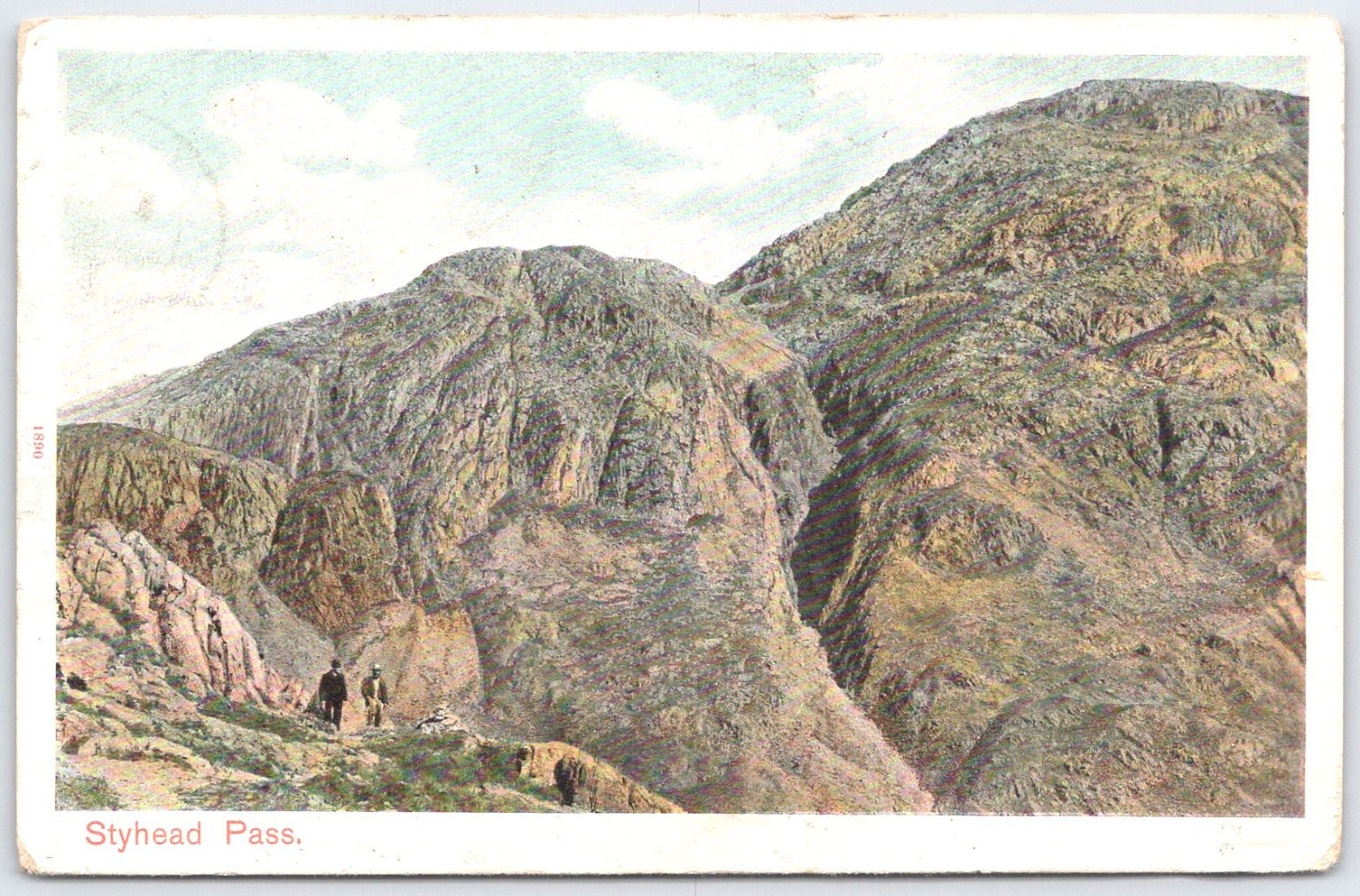 Vintage Styhead Pass UK Mountain Scenic Postcard Peacock Brand Vintage Styhead Pass UK Mountain Scenic Postcard Peacock Brand