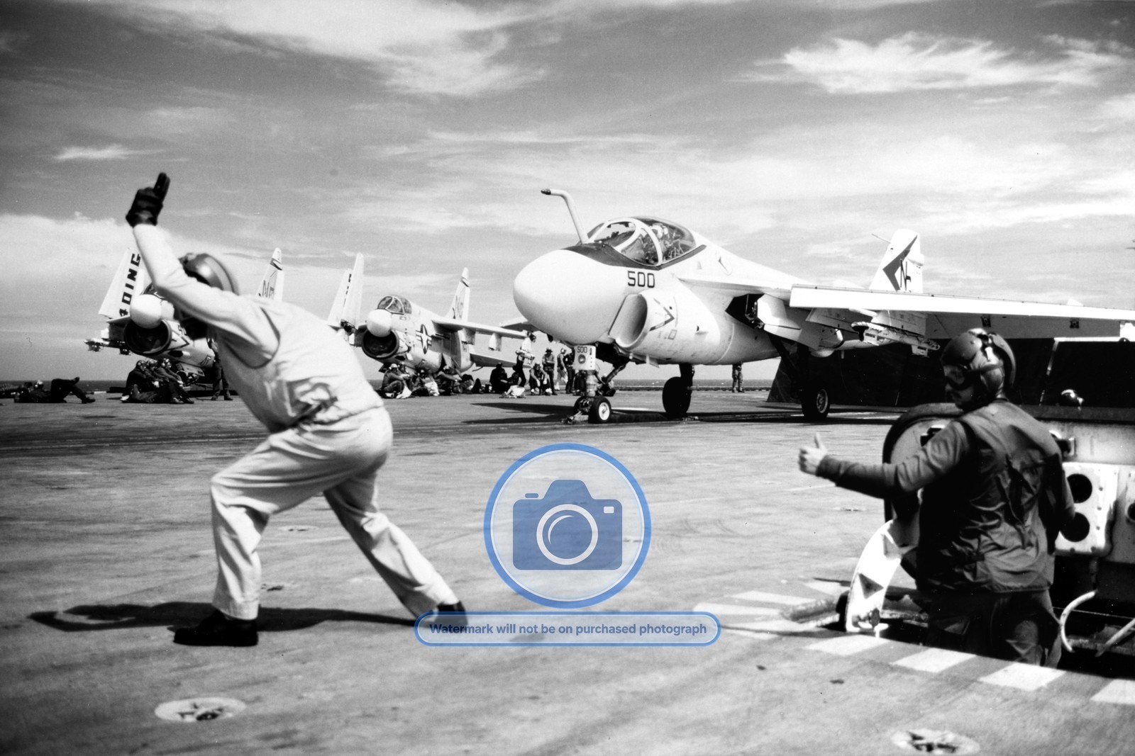 U.S. NAVY GRUMMAN A-6A INTRUDER LAUNCH CARRIER USS AMERICA 4X6 POSTCARD PHOTO