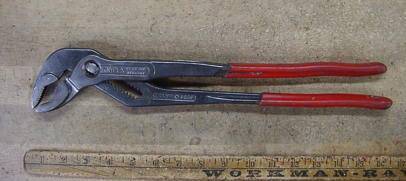 Vntg Knipex 87 01 400 Water Pump Pliers,15-3/4\ Vntg Knipex 87 01 400 Water Pump Pliers,15-3/4\
