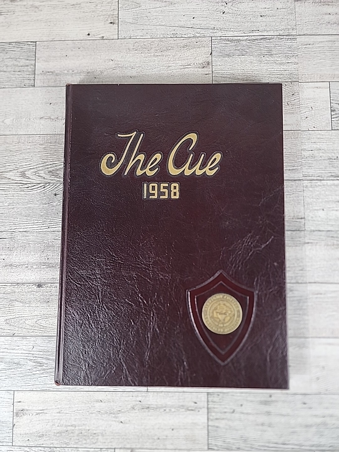 The Cue 1958 Yearbook College Class Reading Pennsylvania Albright College
