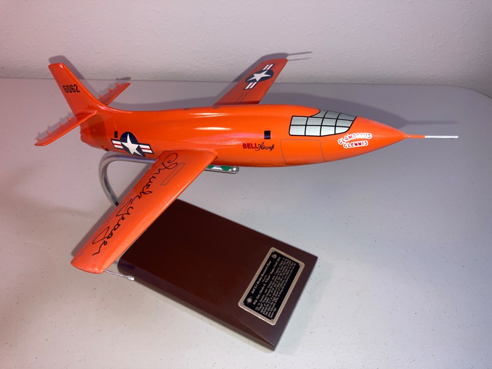 Chuck Yeager X-1 Signed Excellent Condition