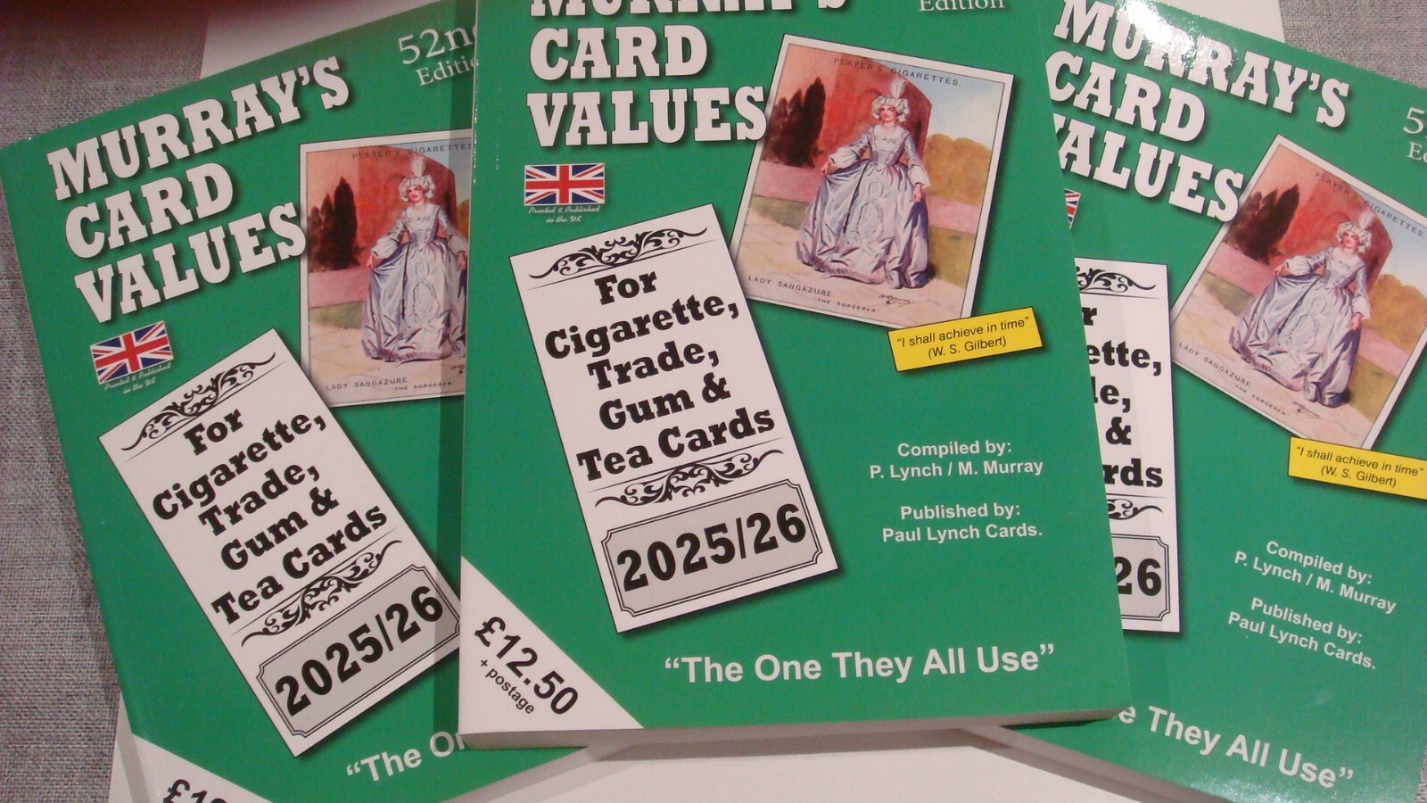 MURRAY'S 2025/26 CIGARETTE ,TRADE, GUM & TEA CARD VALUES  £10.00 + Post SALE