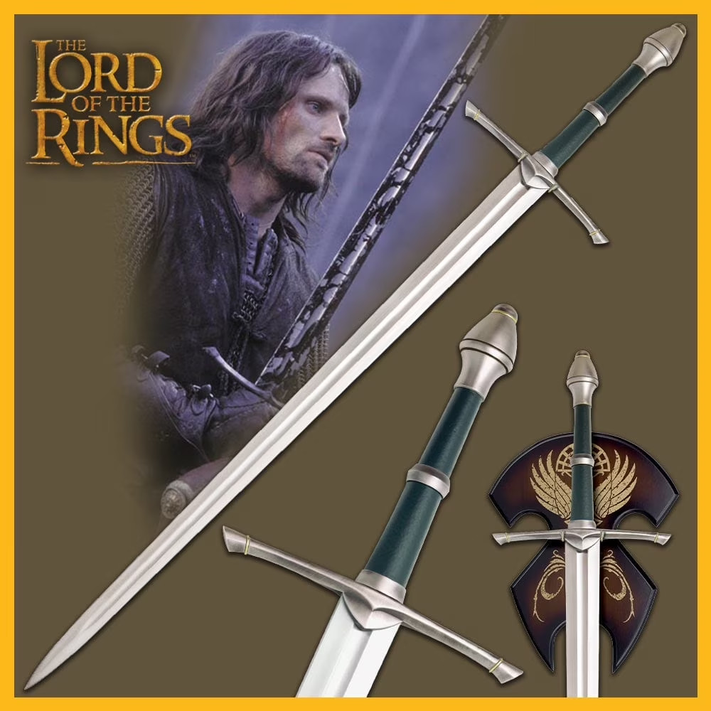 Handmade Strider\'s Sword - Aragorn Rangers Home Decor, Thanksgiving THE Hobbit