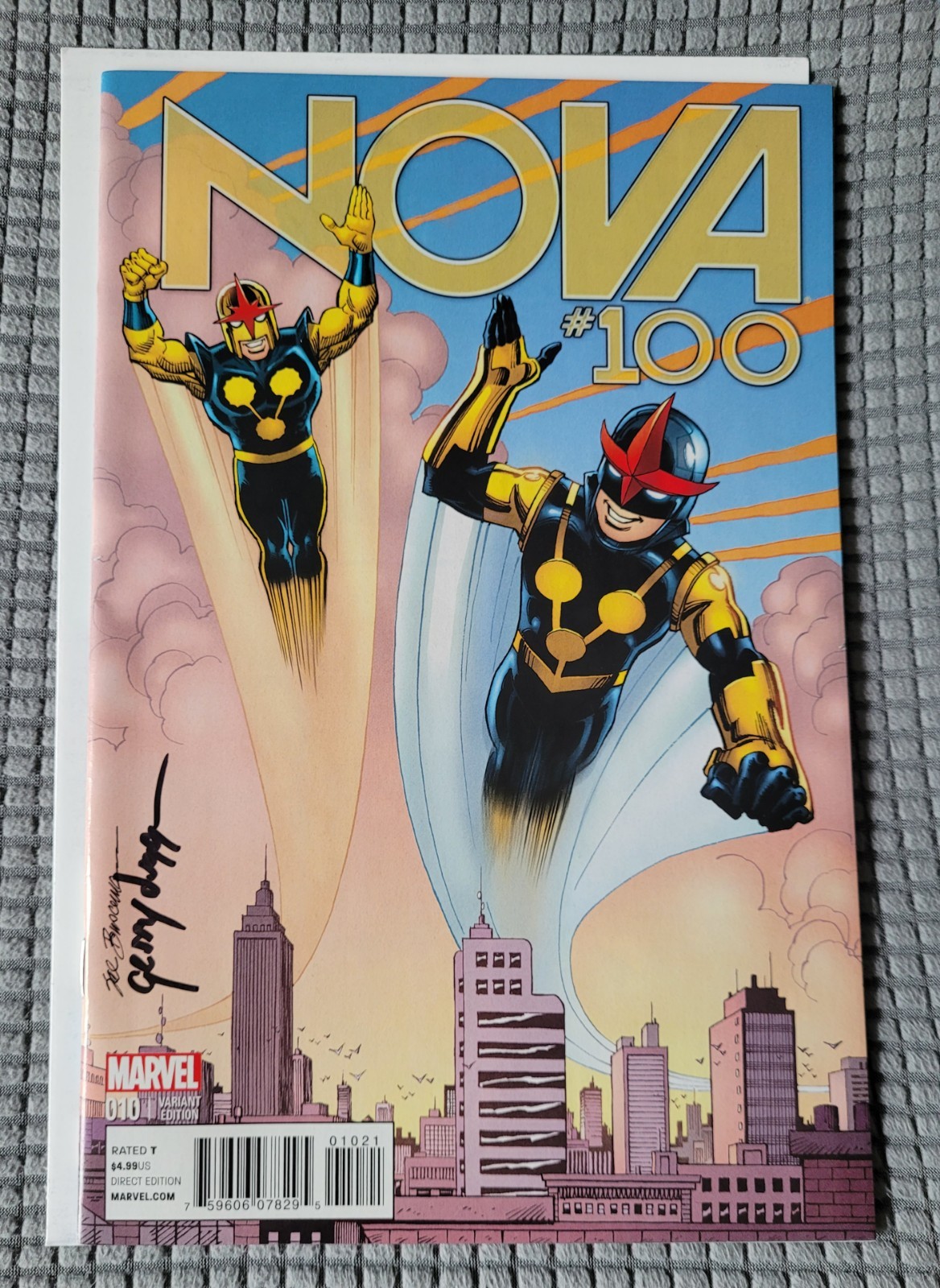Nova #10 MARVEL 2014 VF+ Sal Buscema Variant Cover Nova #10 MARVEL 2014 VF+ Sal Buscema Variant Cover