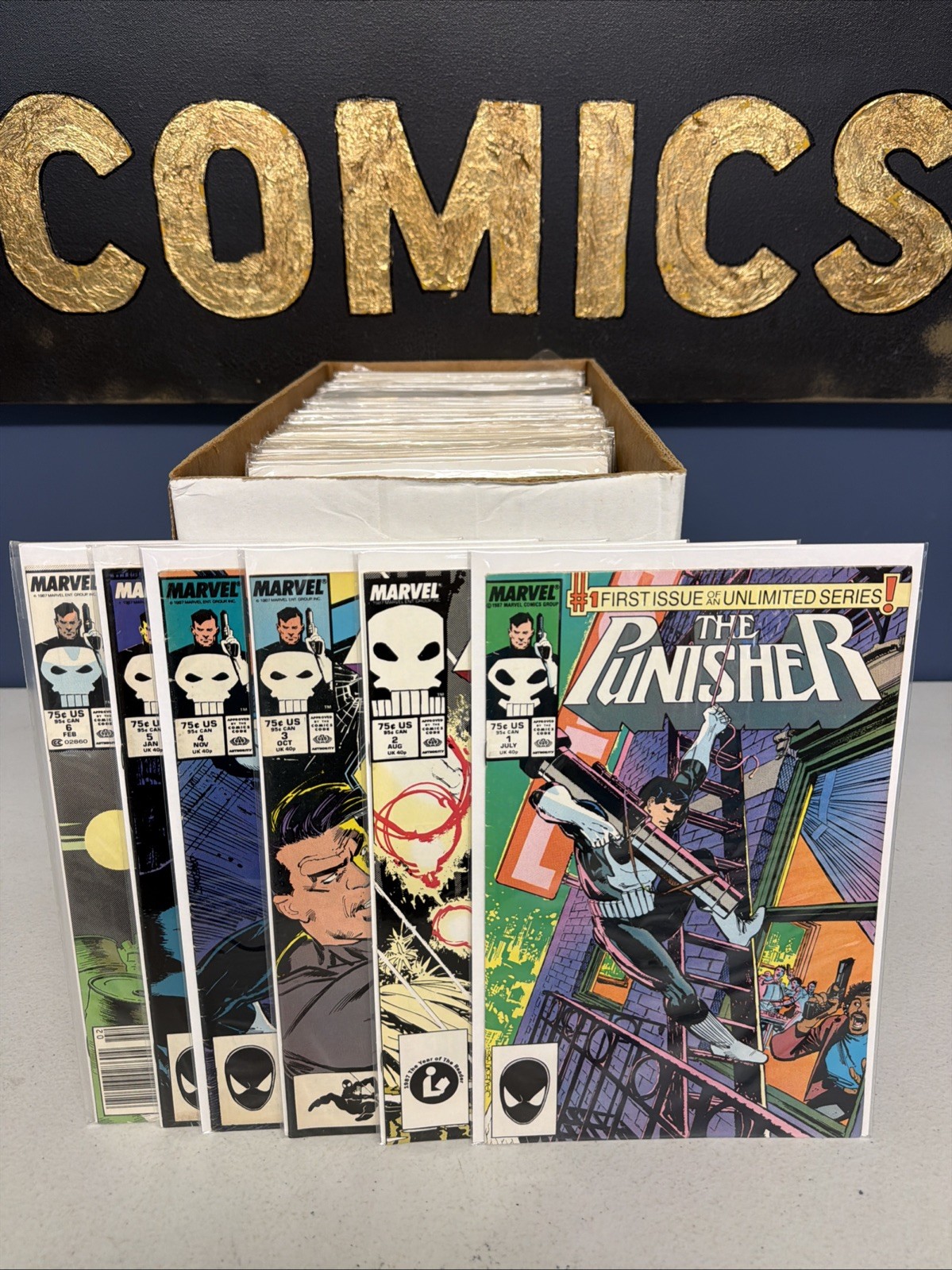 The Punisher #1-104 1988 COMPLETE Lot Run Set Marvel Comics 1st Print VG-VF