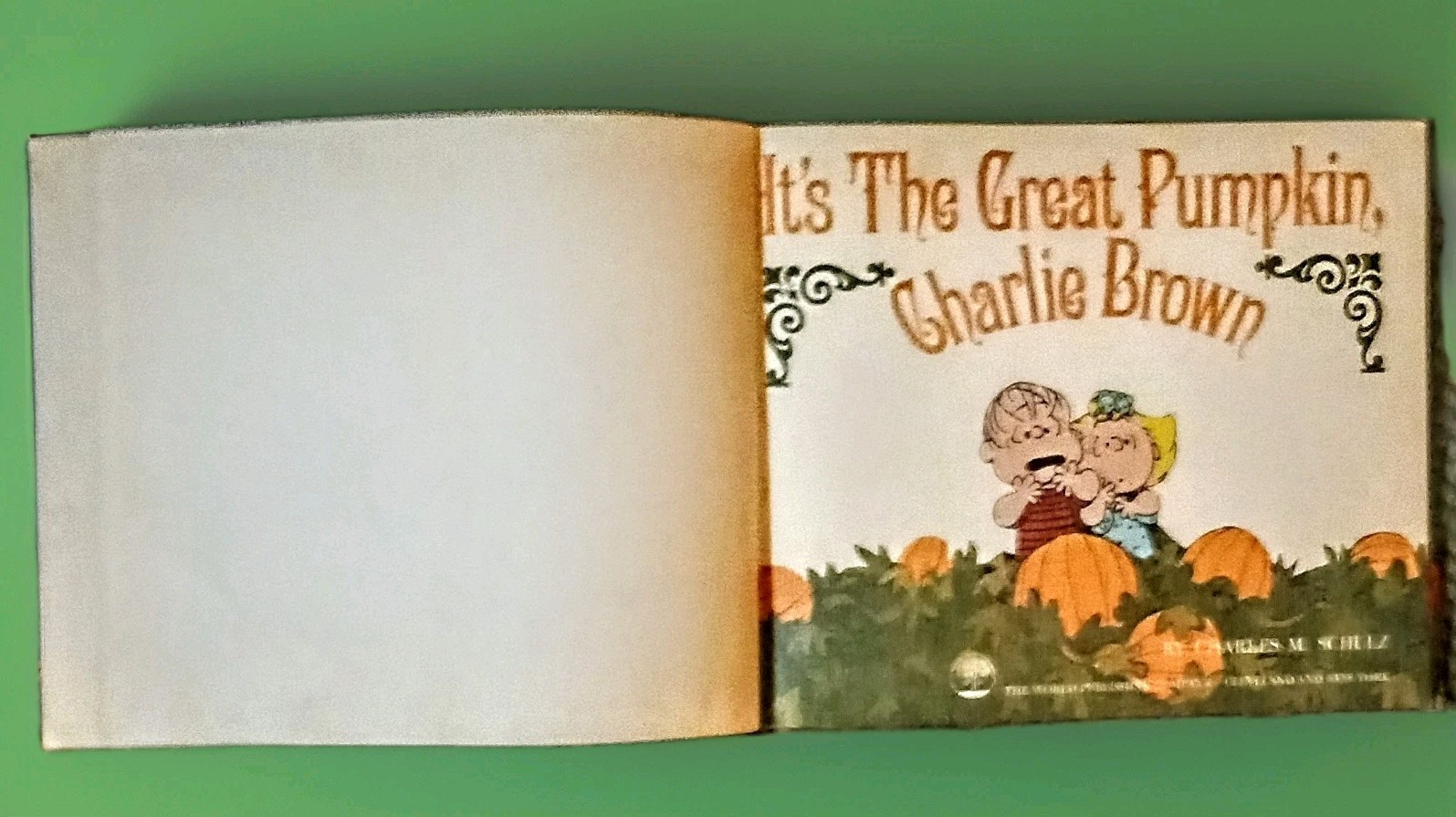 VINTAGE HALLOWEEN-BILL MELENDEZ AUTOGRAPHED SKETCH GREAT PUMPKIN 1st EDITION JSA VINTAGE HALLOWEEN-BILL MELENDEZ AUTOGRAPHED SKETCH GREAT PUMPKIN 1st EDITION JSA