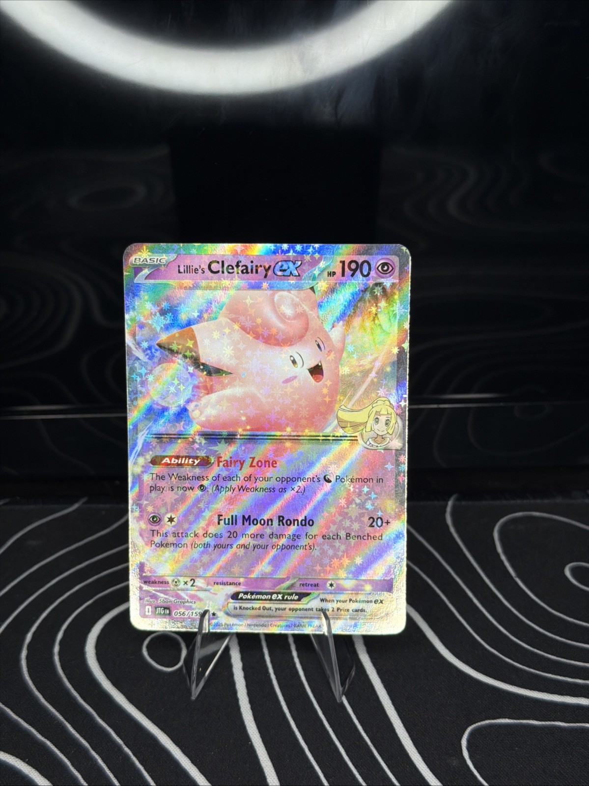 Lillie’s Clefairy EX 056/159 Double Rare Journey Together