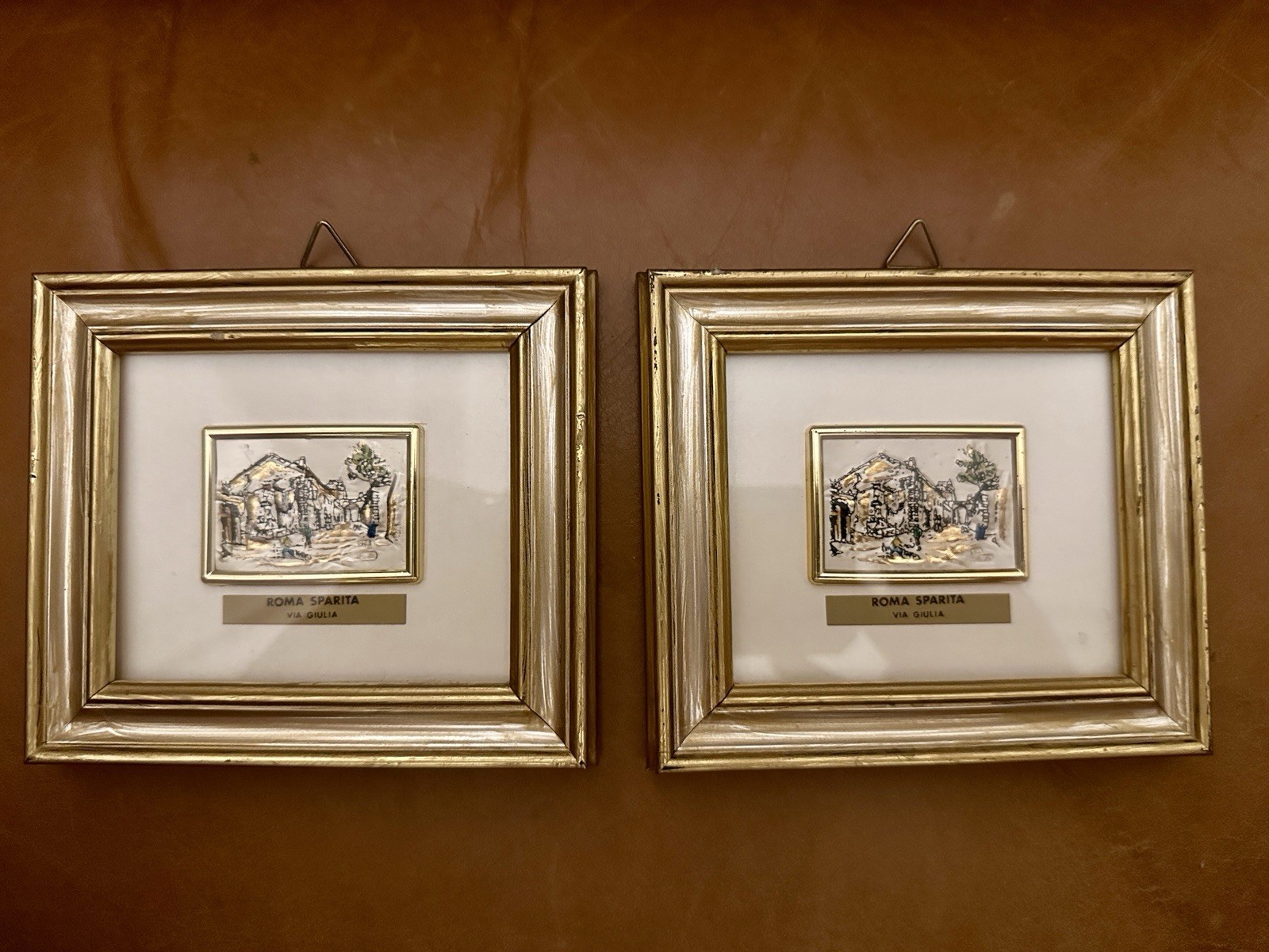 2 24 kt gold and sterling silver Vintages 2 24 kt gold and sterling silver Vintages