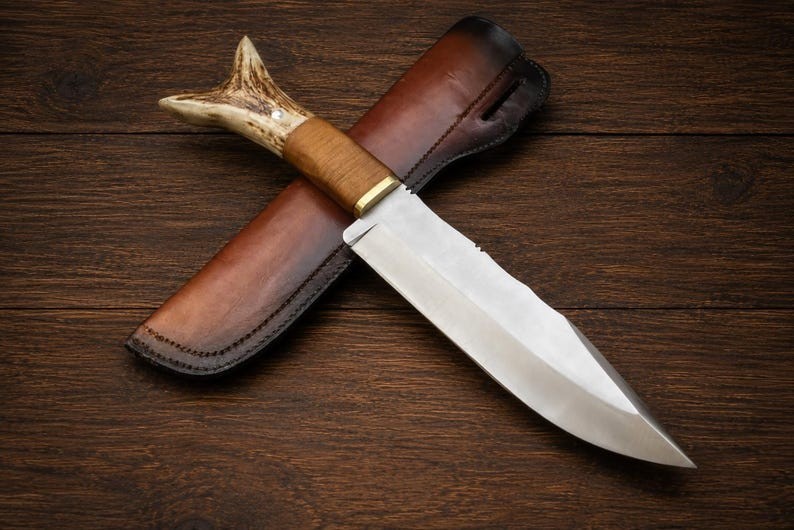 Legends of the Fall Replica Knife/Handmade Stainless Steel Blade, Antler Handle