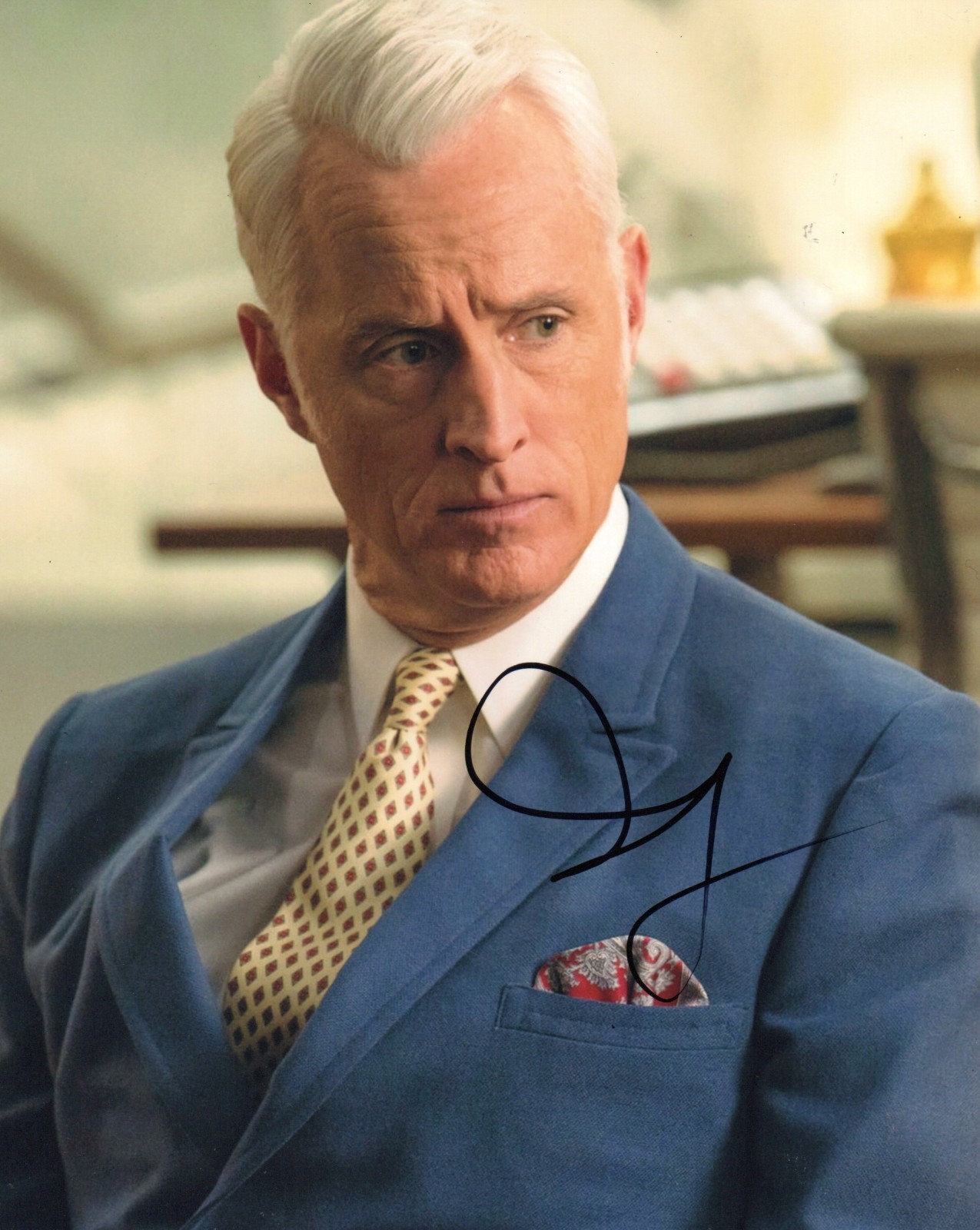 JOHN SLATTERY SIGNED PHOTO MAD MEN (2) VIDEO PROOF