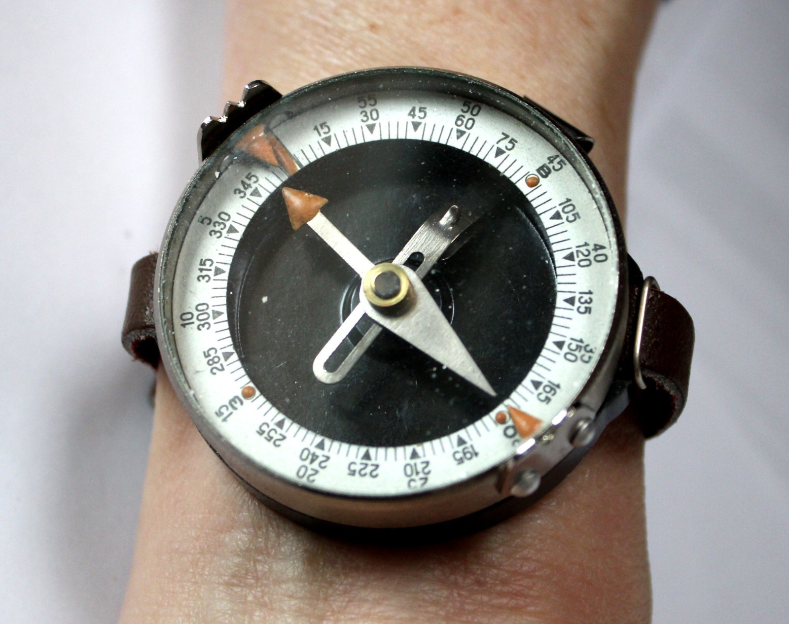 USSR Soviet Russian Military Adrianov Compass Hand Wrist Ship from Texas #80 USSR Soviet Russian Military Adrianov Compass Hand Wrist Ship from Texas #80