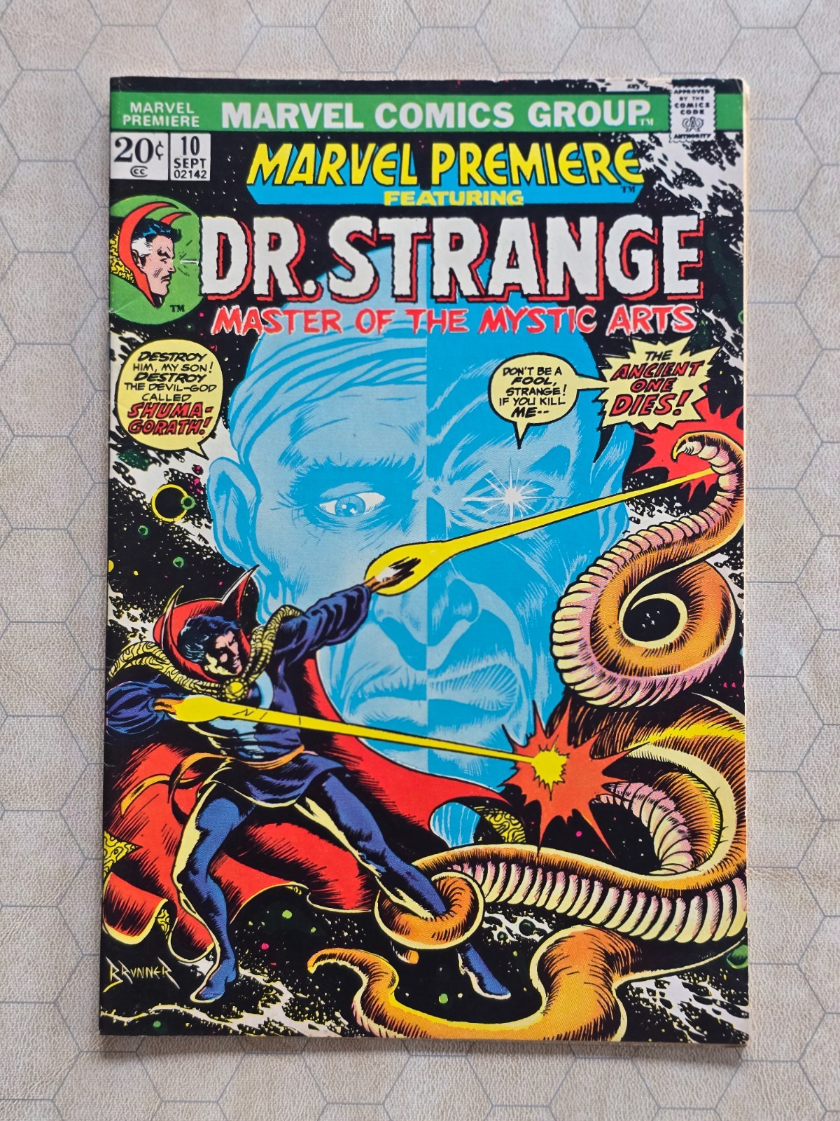 Marvel Premiere 10 featuring Dr. Strange Master of the Mystic Arts Marvel Comic Marvel Premiere 10 featuring Dr. Strange Master of the Mystic Arts Marvel Comic