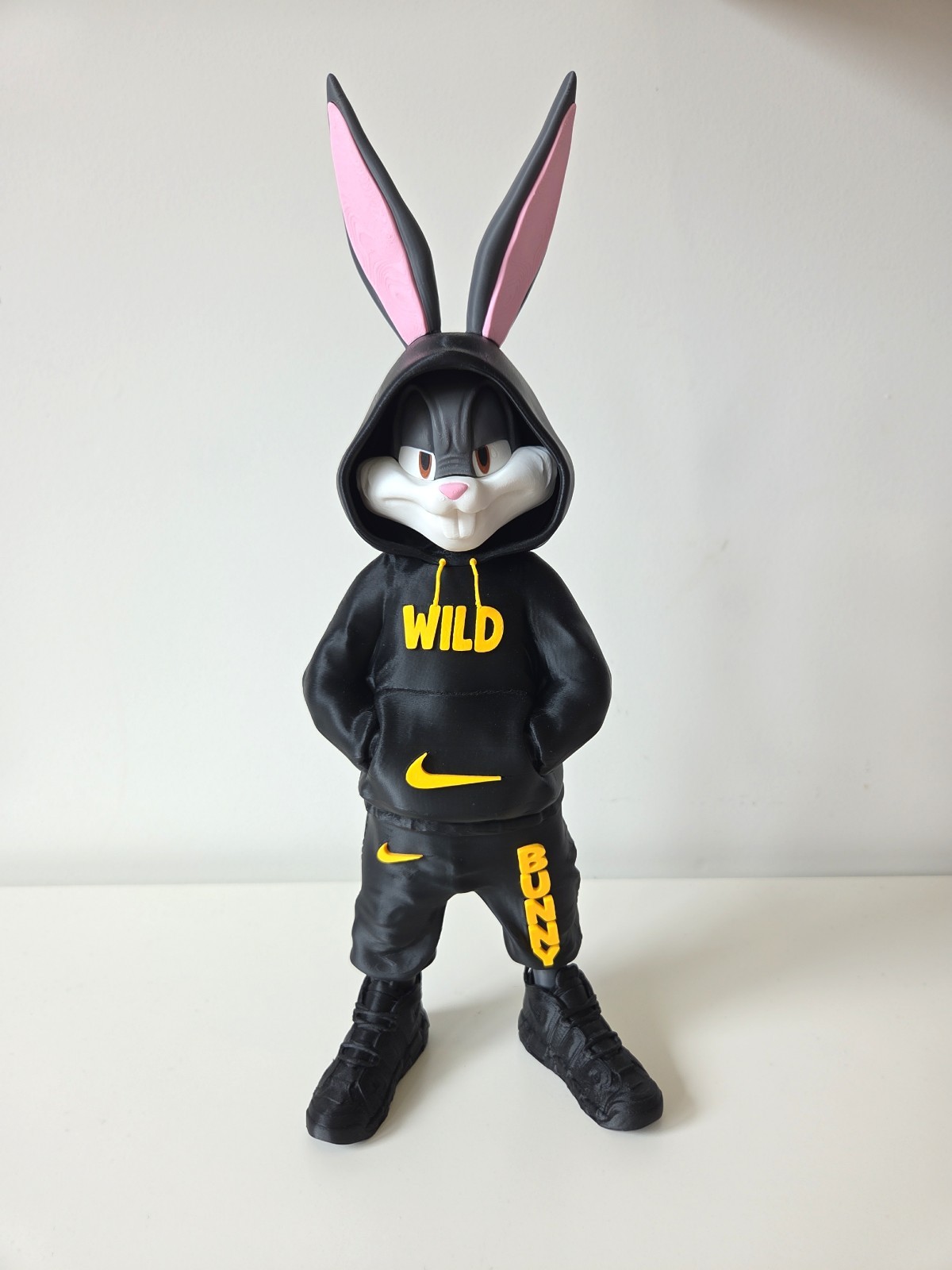 Urban Bugs Bunny Inspired 3D Printed Decor Figure