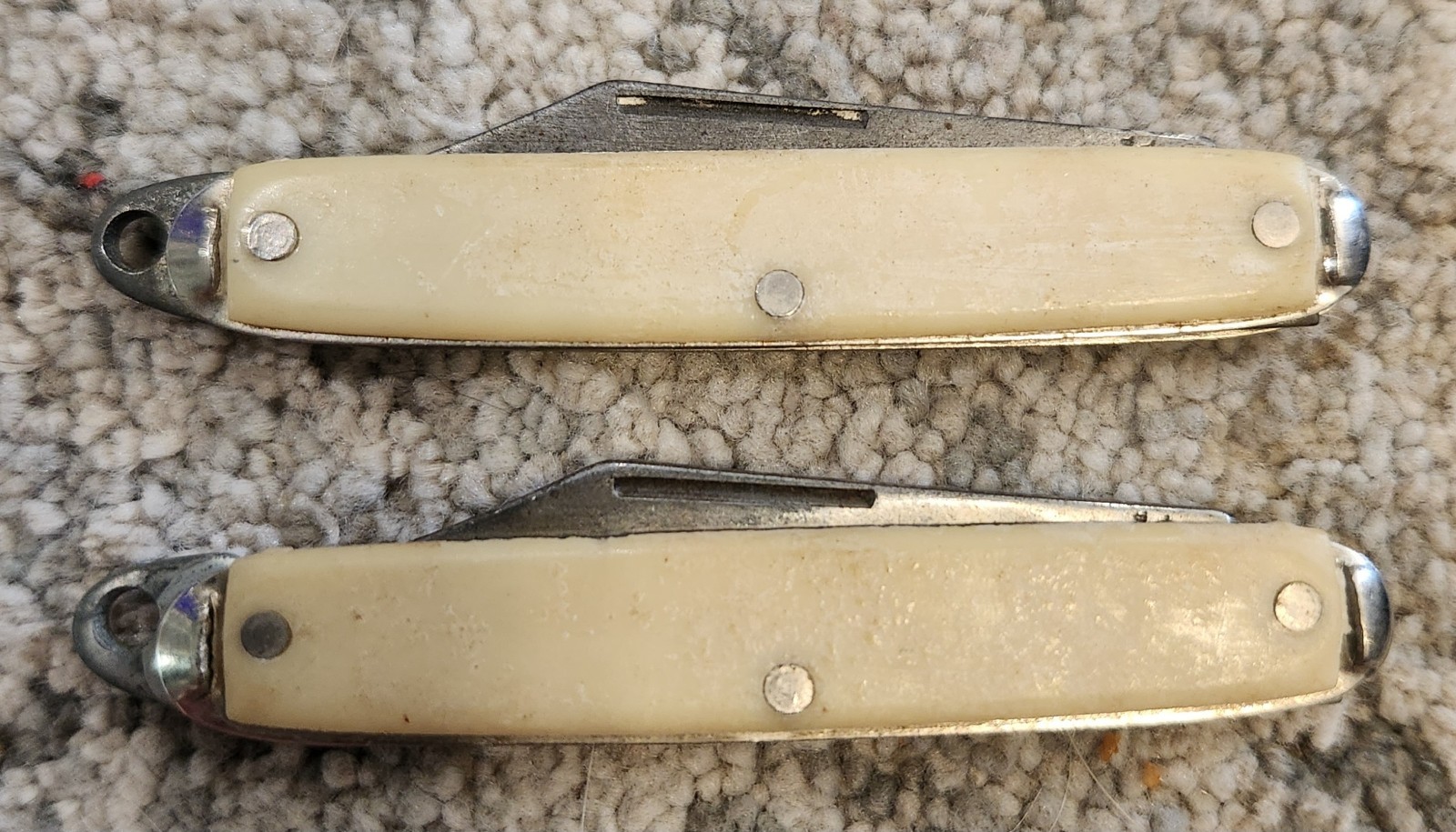 2 Vintage Providence Cutlery Co. Keychain Pocket Knife c-1950s