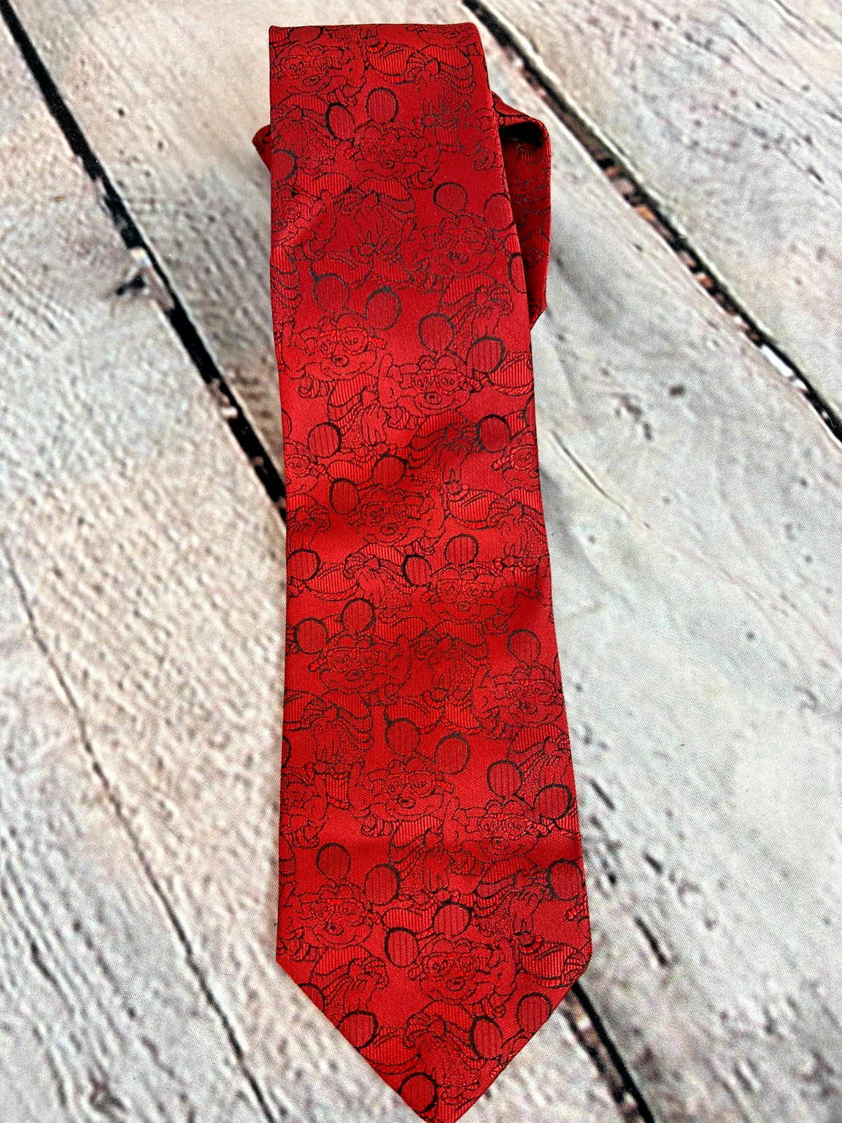 Disney Balancine The Tie Works Red Tie Hidden Mickey Mouse Faces Disney Balancine The Tie Works Red Tie Hidden Mickey Mouse Faces