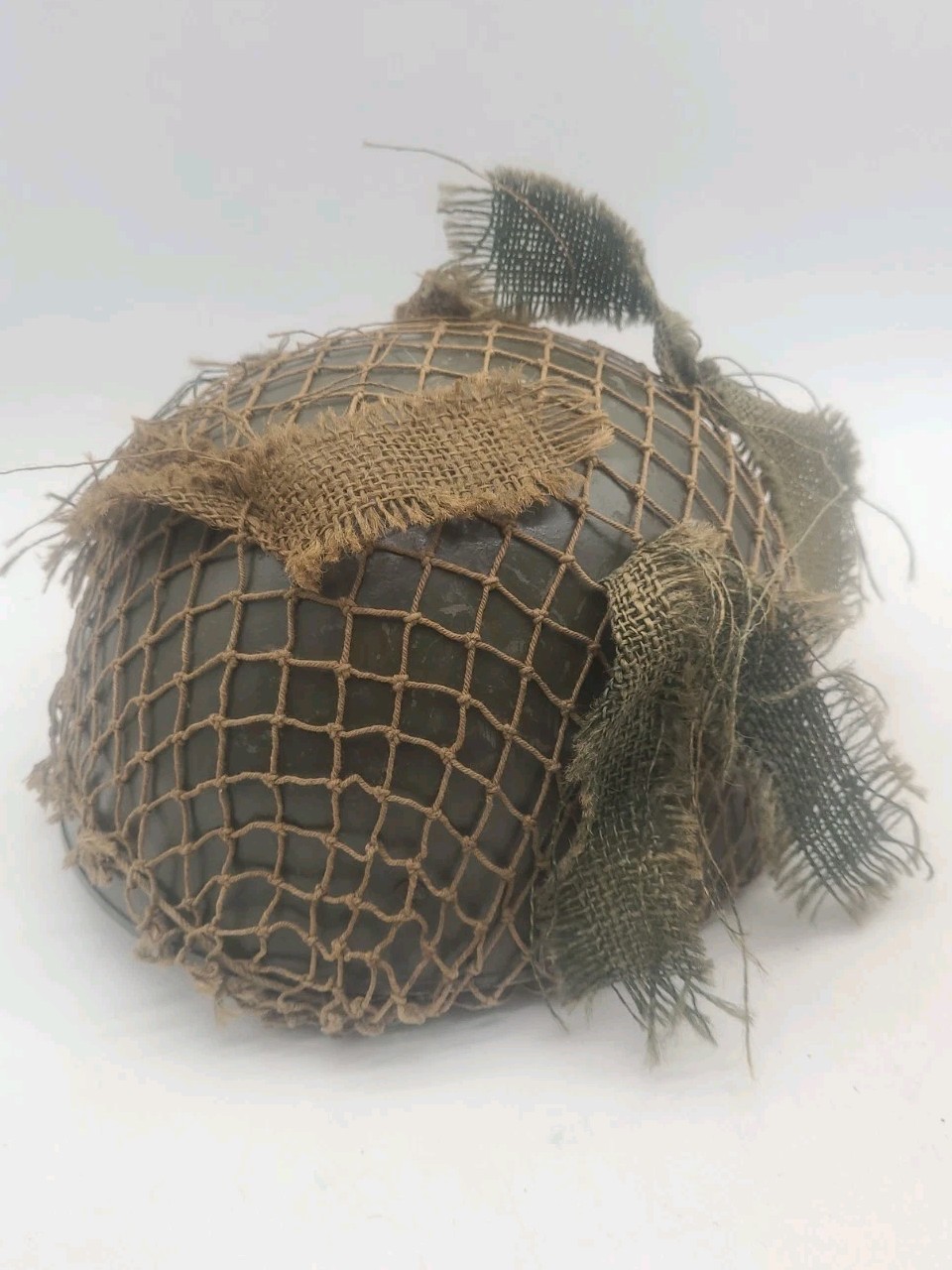 1950s Belgian Military Airborne Helmet  Modified Repro British Airborne WWII