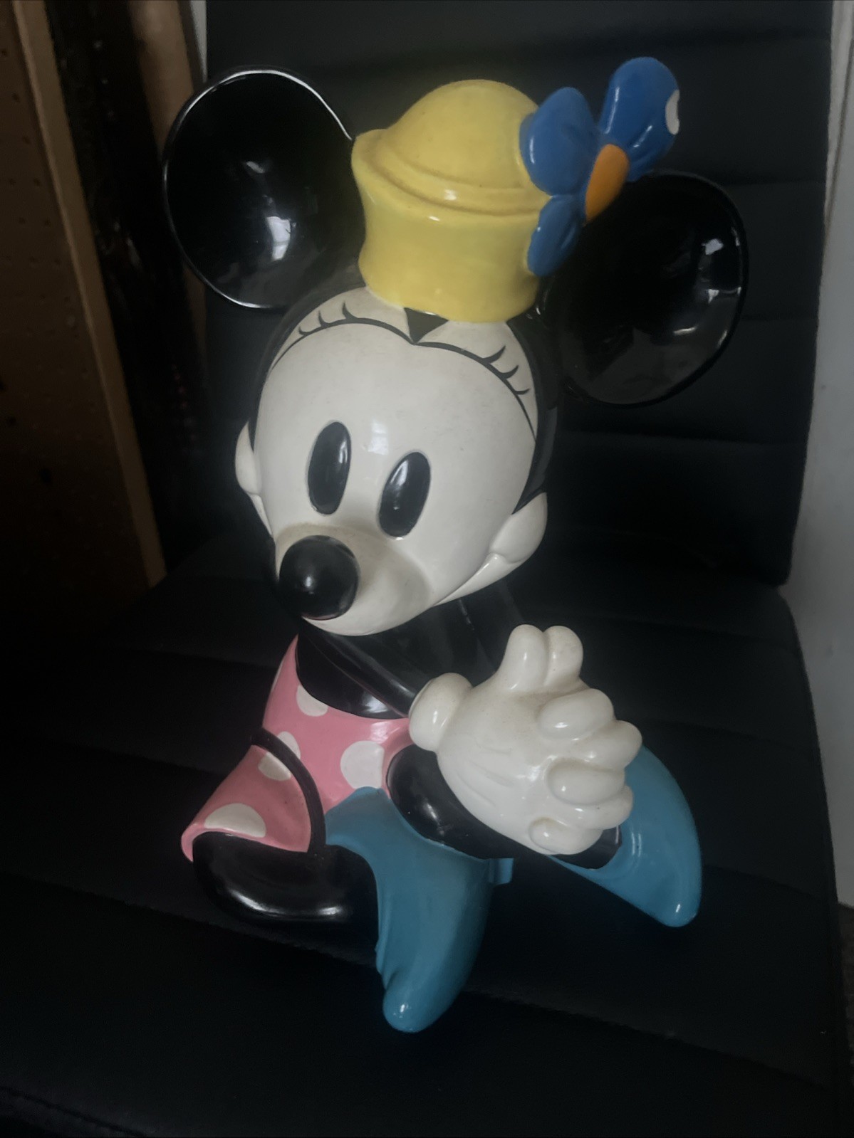 Antique Minnie Mouse Music Box Schmid Musical Antique Minnie Mouse Music Box Schmid Musical