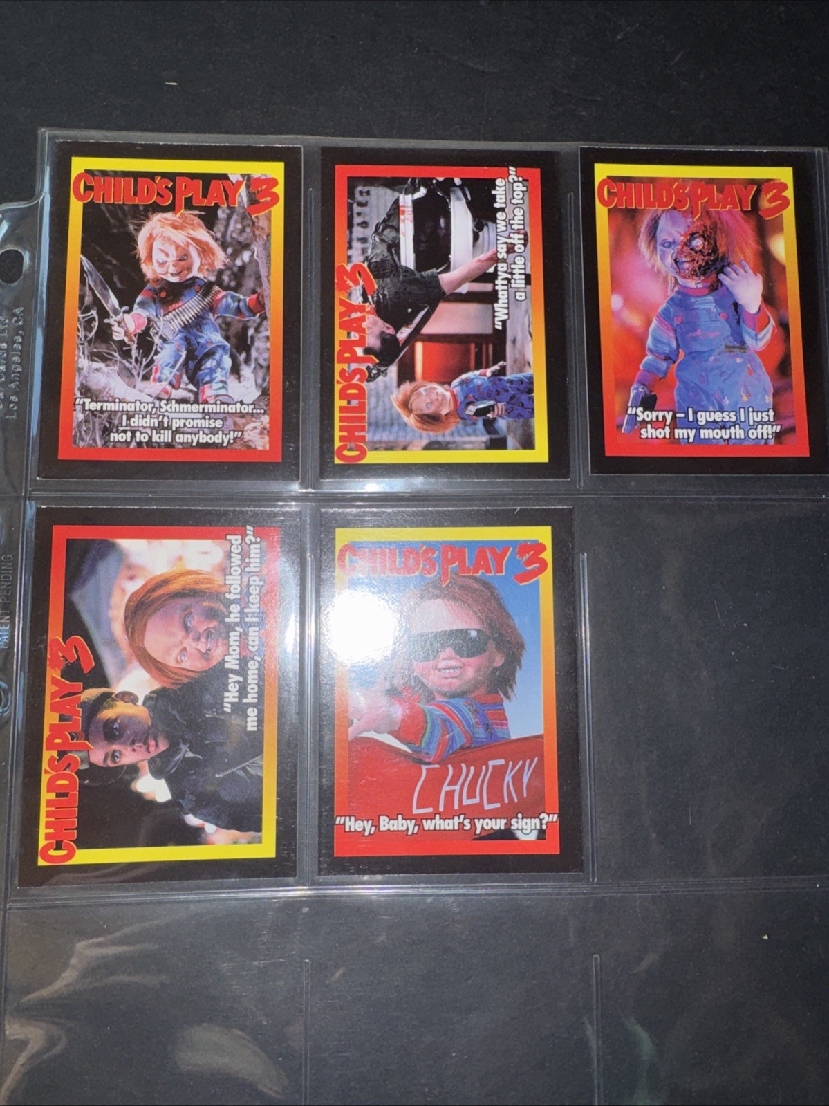 1991 Universal Child Played Free Complete Promo Card Set One Through Five 1991 Universal Child Played Free Complete Promo Card Set One Through Five