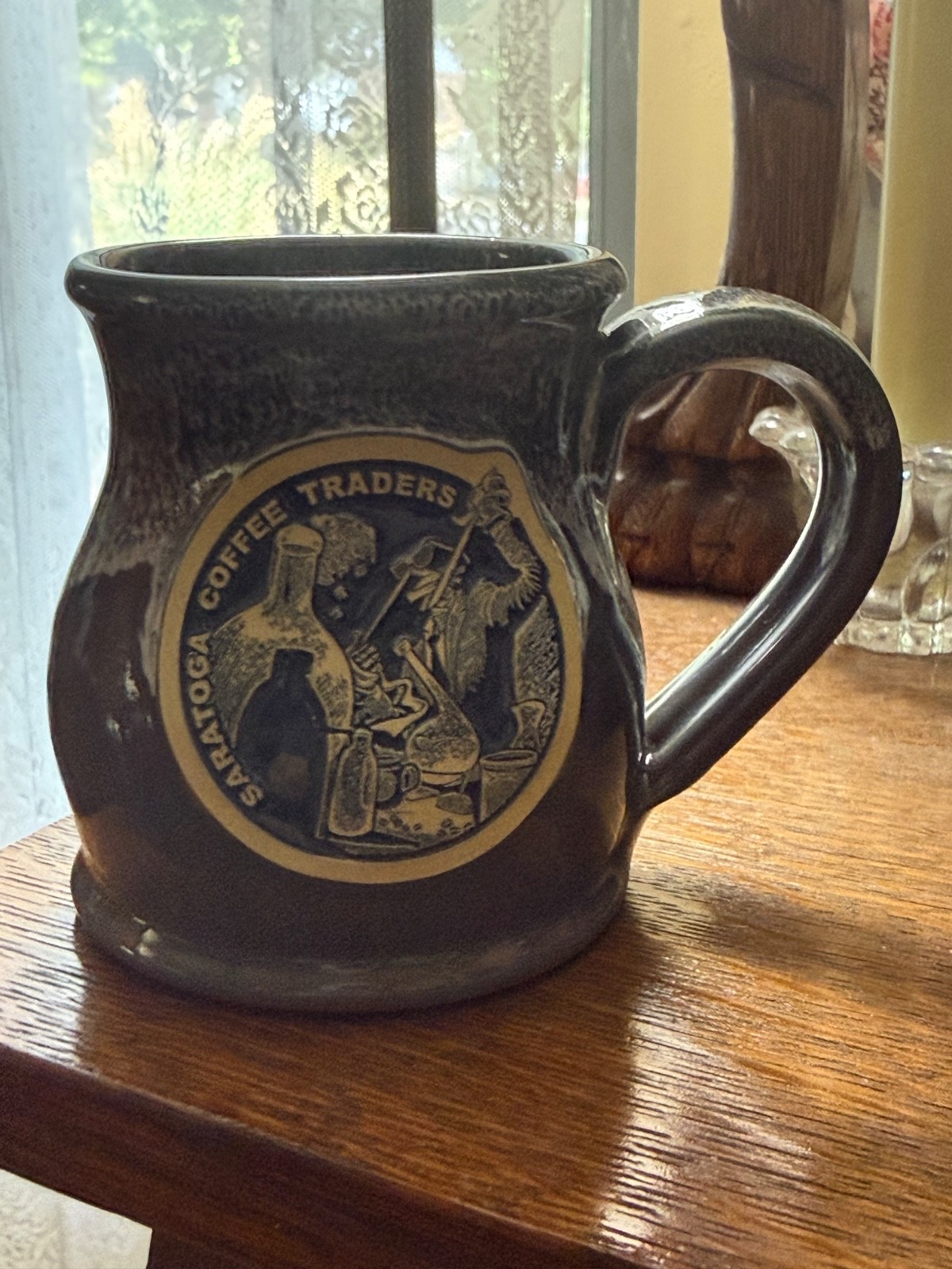 Saratoga Coffee Traders Death Wish Coffee Invisible Man Mug 2020 Deneen Pottery Saratoga Coffee Traders Death Wish Coffee Invisible Man Mug 2020 Deneen Pottery