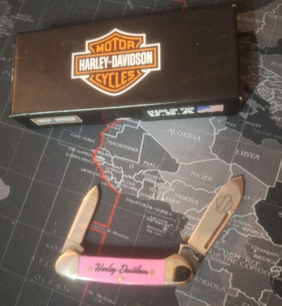 CASE XX USA KNIFE PINK HARLEY DAVIDSON BABY BUTTERBEAN 2014 62132 SS CASE XX USA KNIFE PINK HARLEY DAVIDSON BABY BUTTERBEAN 2014 62132 SS