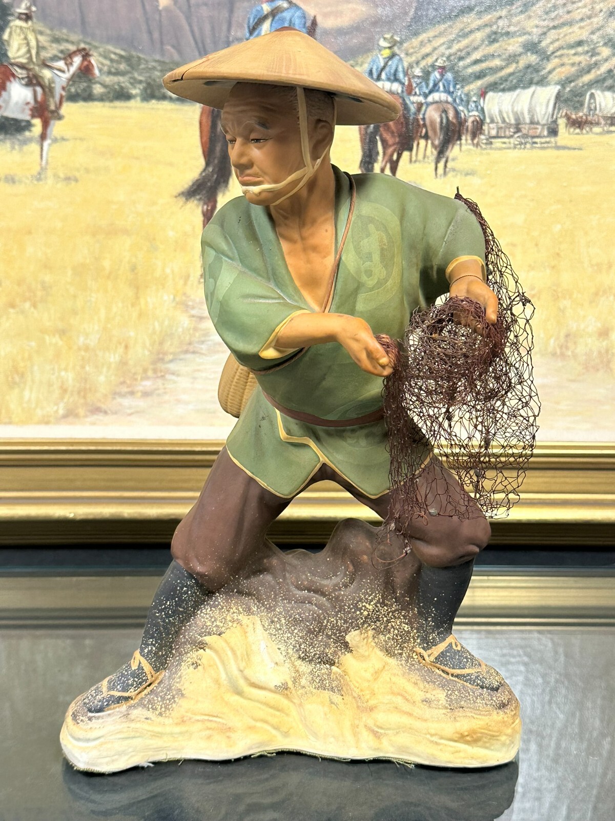 Vintage Hakata Urasaki Figurine