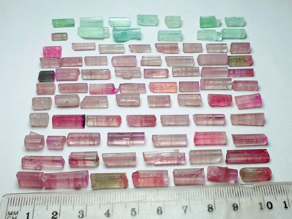 347 Carat Tourmaline Transparent Cluster/Rough from Paplk Afghanistan