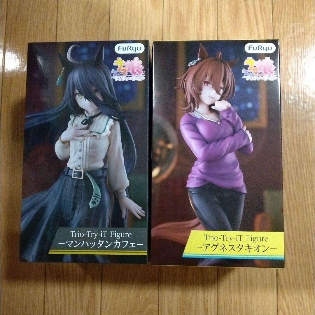 Uma Musume Pretty Derby Trio-Try-iT Manhattan Cafe Agnes Tachyon Figure Japan